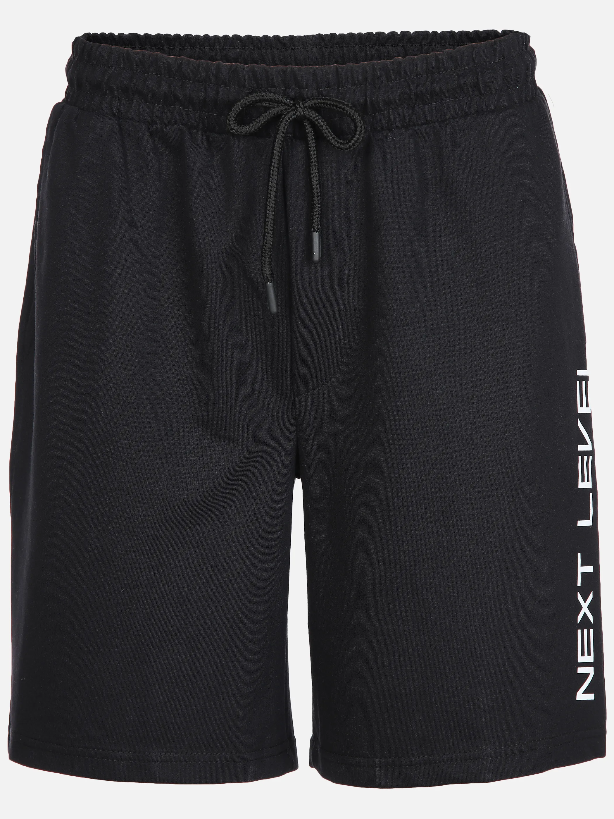 Grinario Sports He-Sweatshorts, French Terry Schwarz 890244 BLACK 1