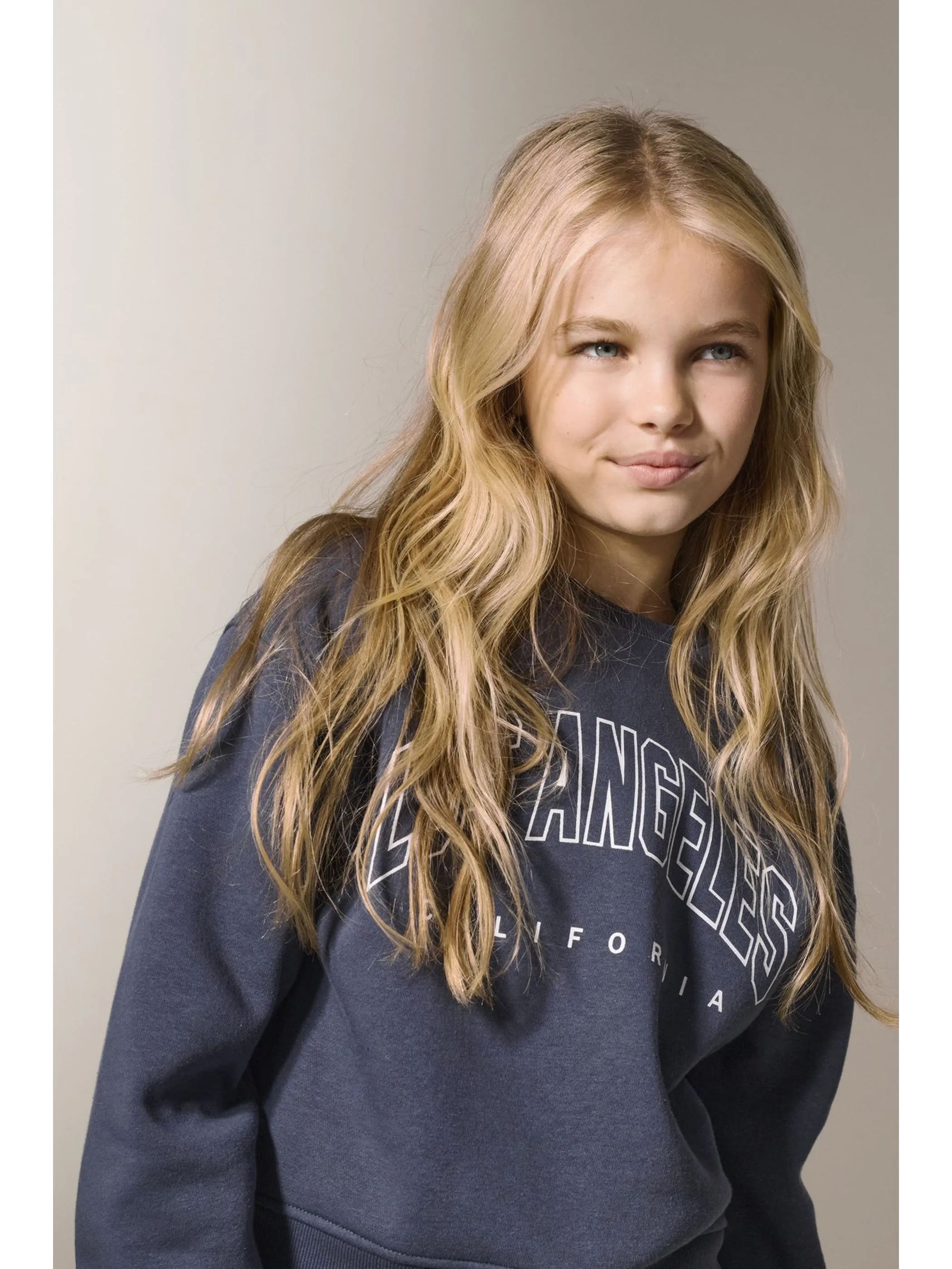 Kids Only 15353354 KOGSWEAT LIFE LS CREW Blau 914271 189778001 4
