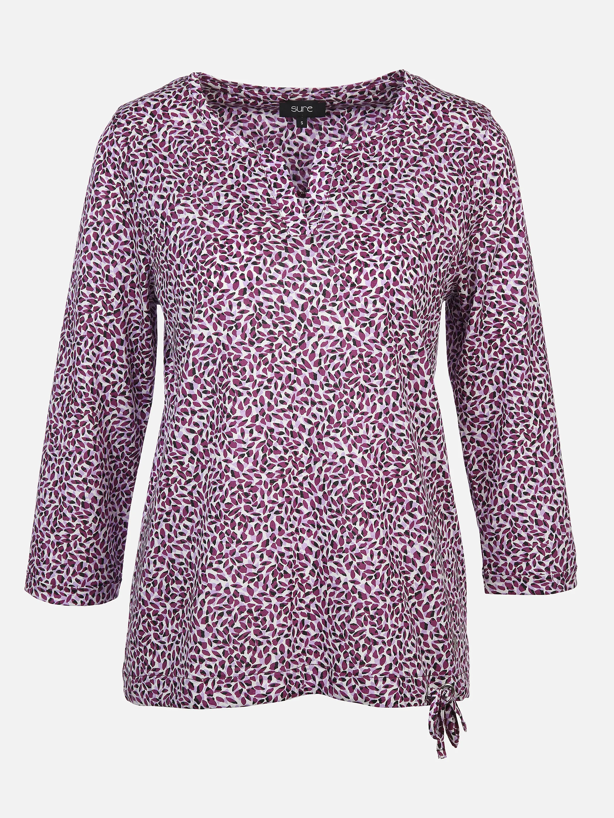 Sure Da-Shirt m. 3/4 Arm Lila 897607 FLIEDER 1