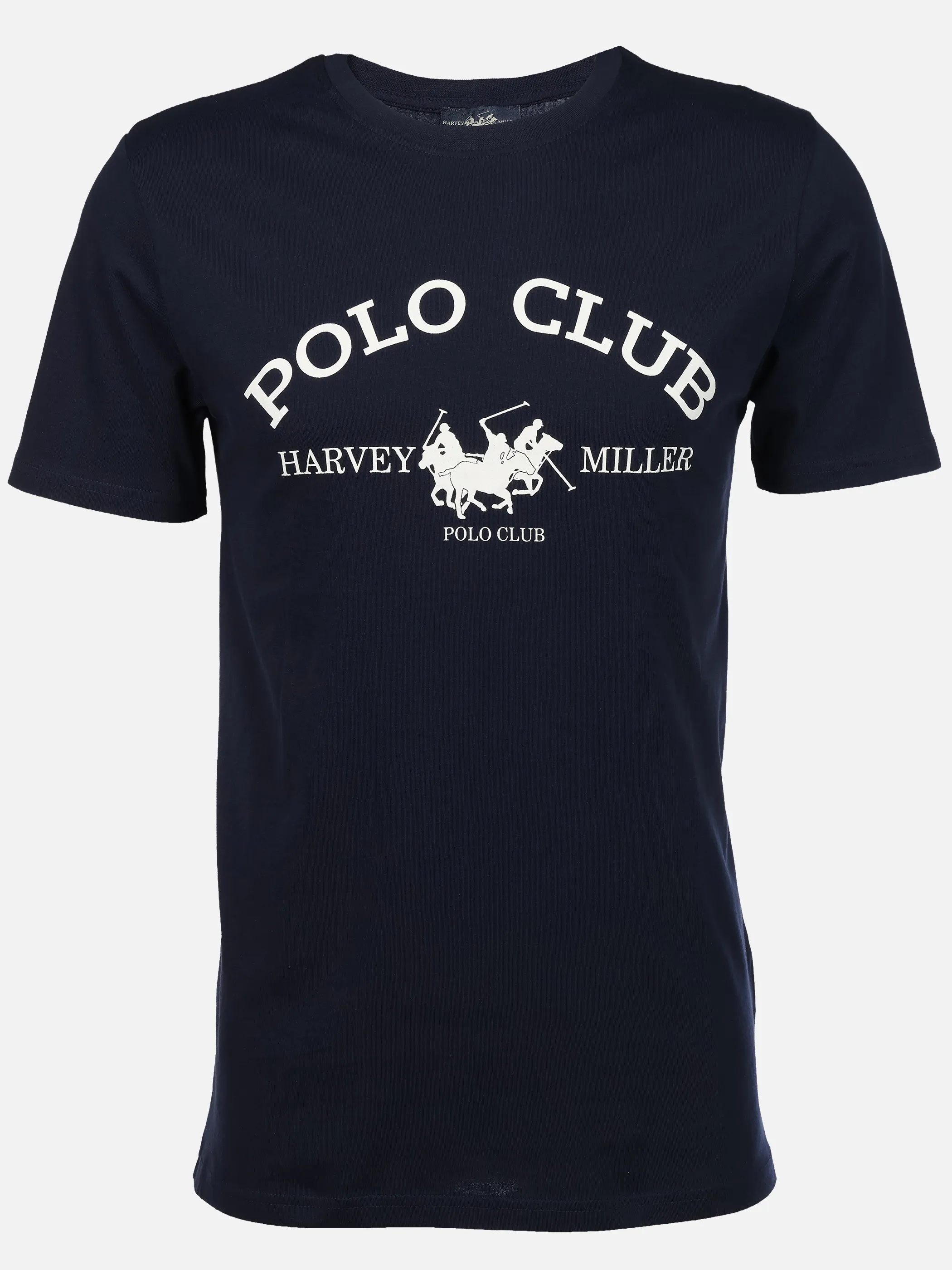 Harvey Miller He. T-Shirt 1/2 Arm Logo HRM44 Blau 926263 NAVY 1