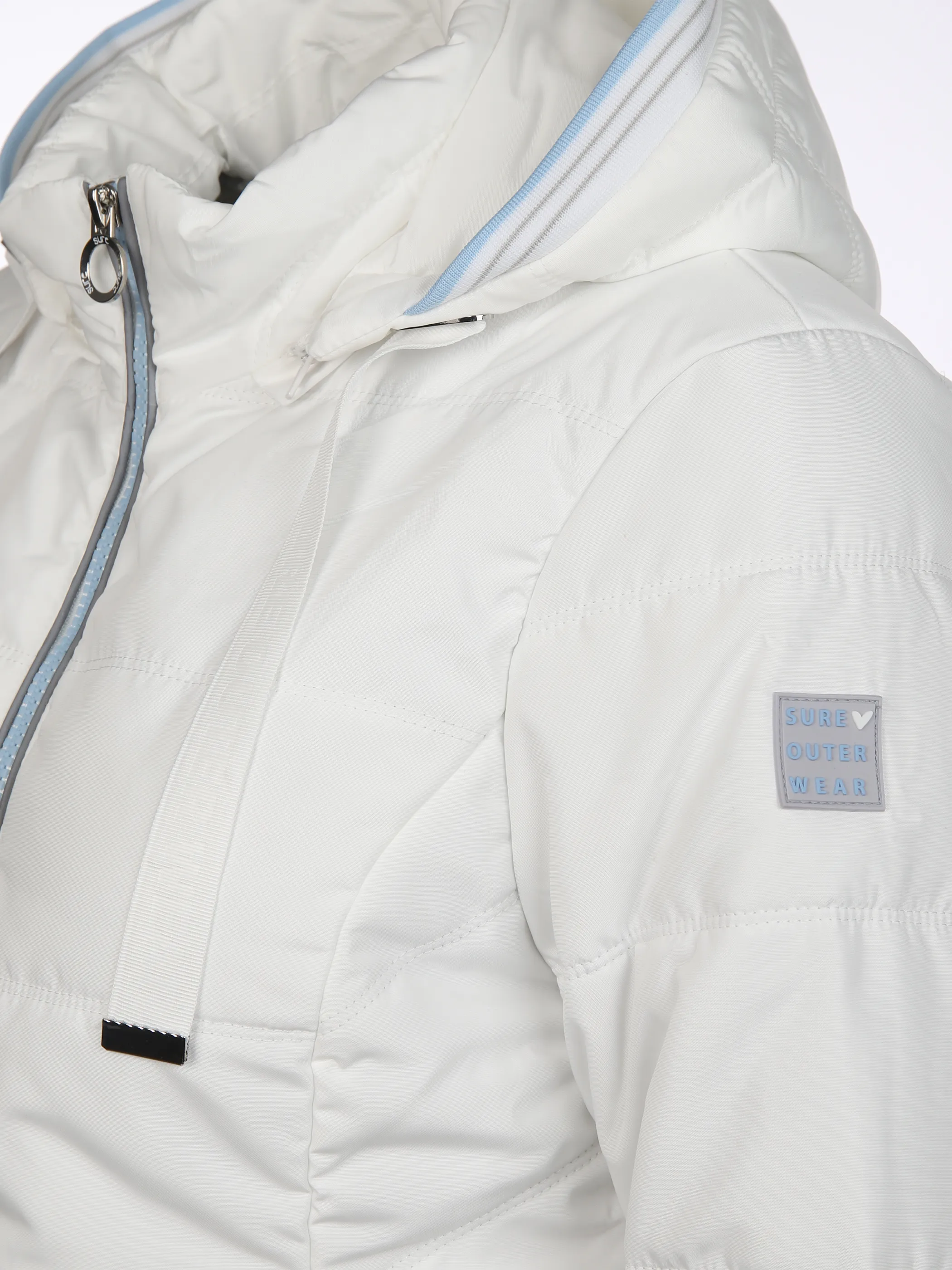 Sure Da-Jacke m. Kapuze Weiß 892142 WEIß 4 Sure Da-Jacke m. Kapuze Weiß 892142 WEIß 4