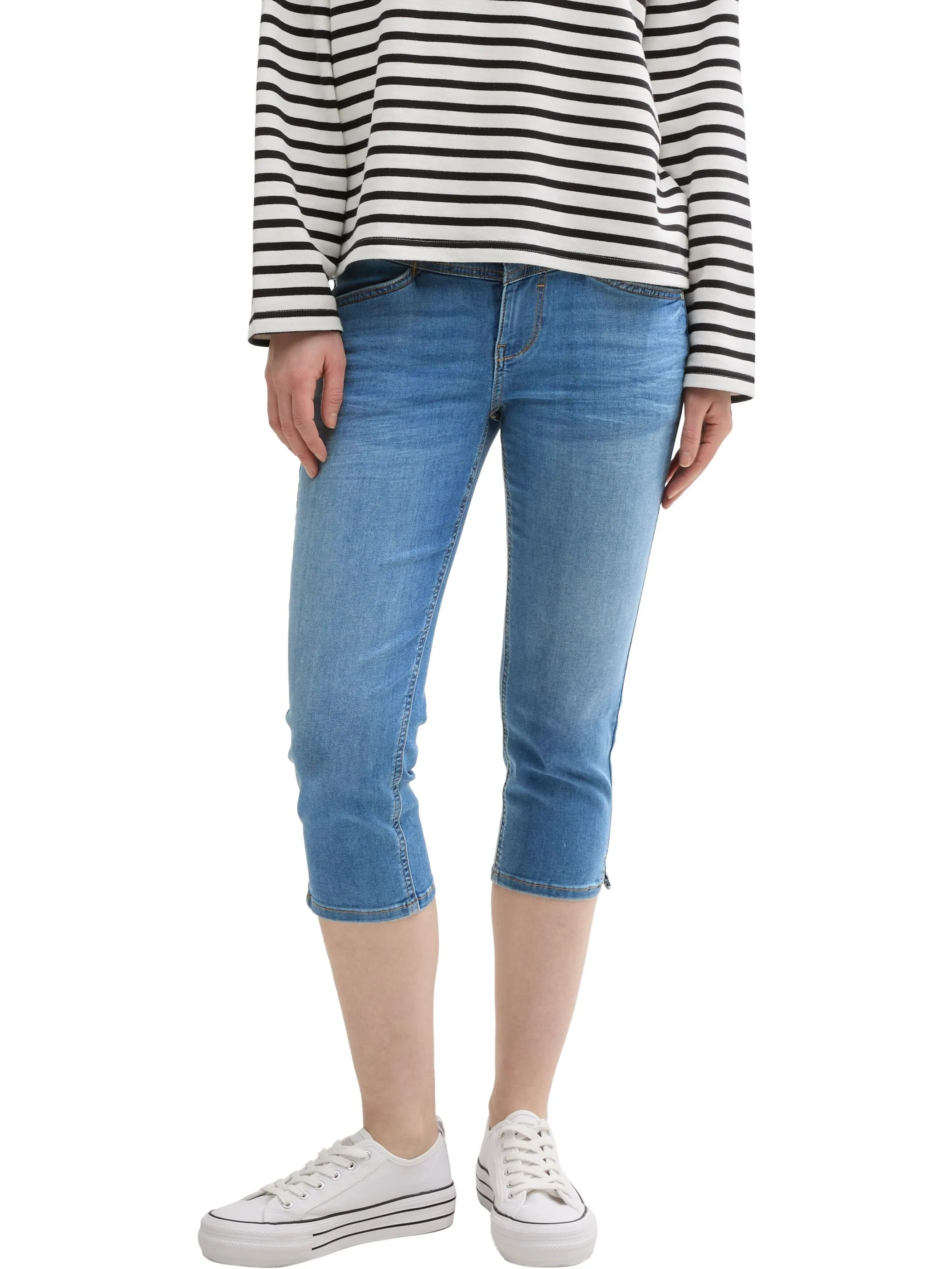 Tom Tailor 1045738 NOS Tom Tailor Kate Capri Blau 909896 10280 2