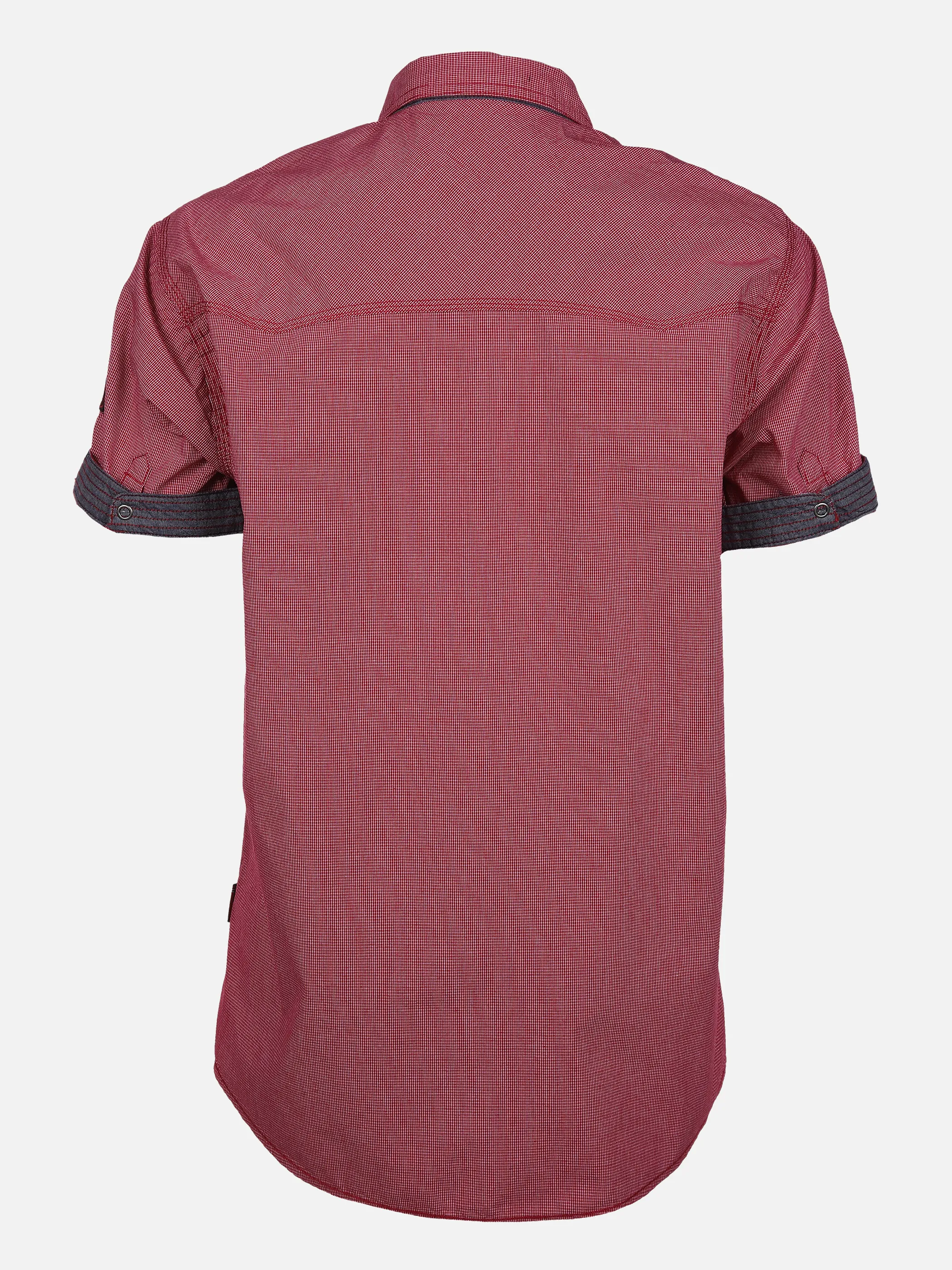 Southern Territory He. Freizeithemd 1/2 Arm snap Rot 851260 RED MINI 2