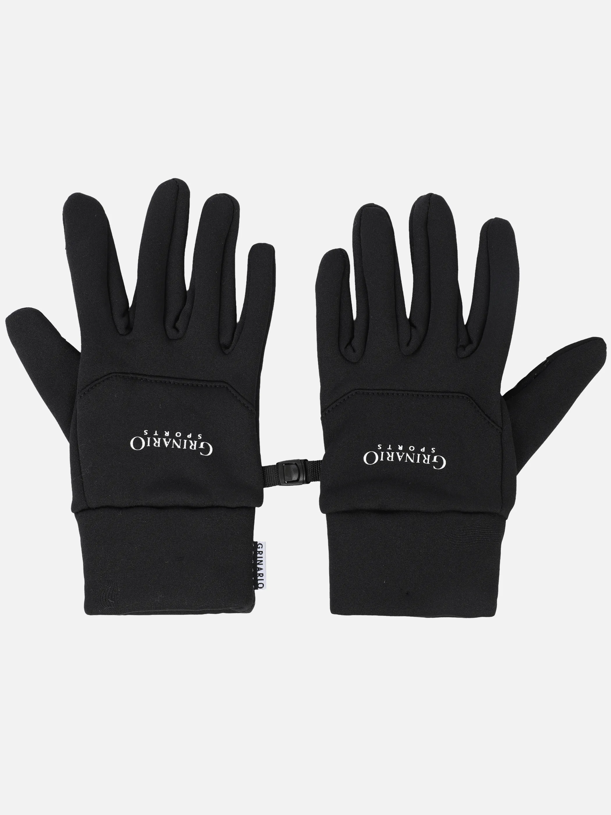 Grinario Sports He-Laufhandschuhe Schwarz 929913 BLACK 1