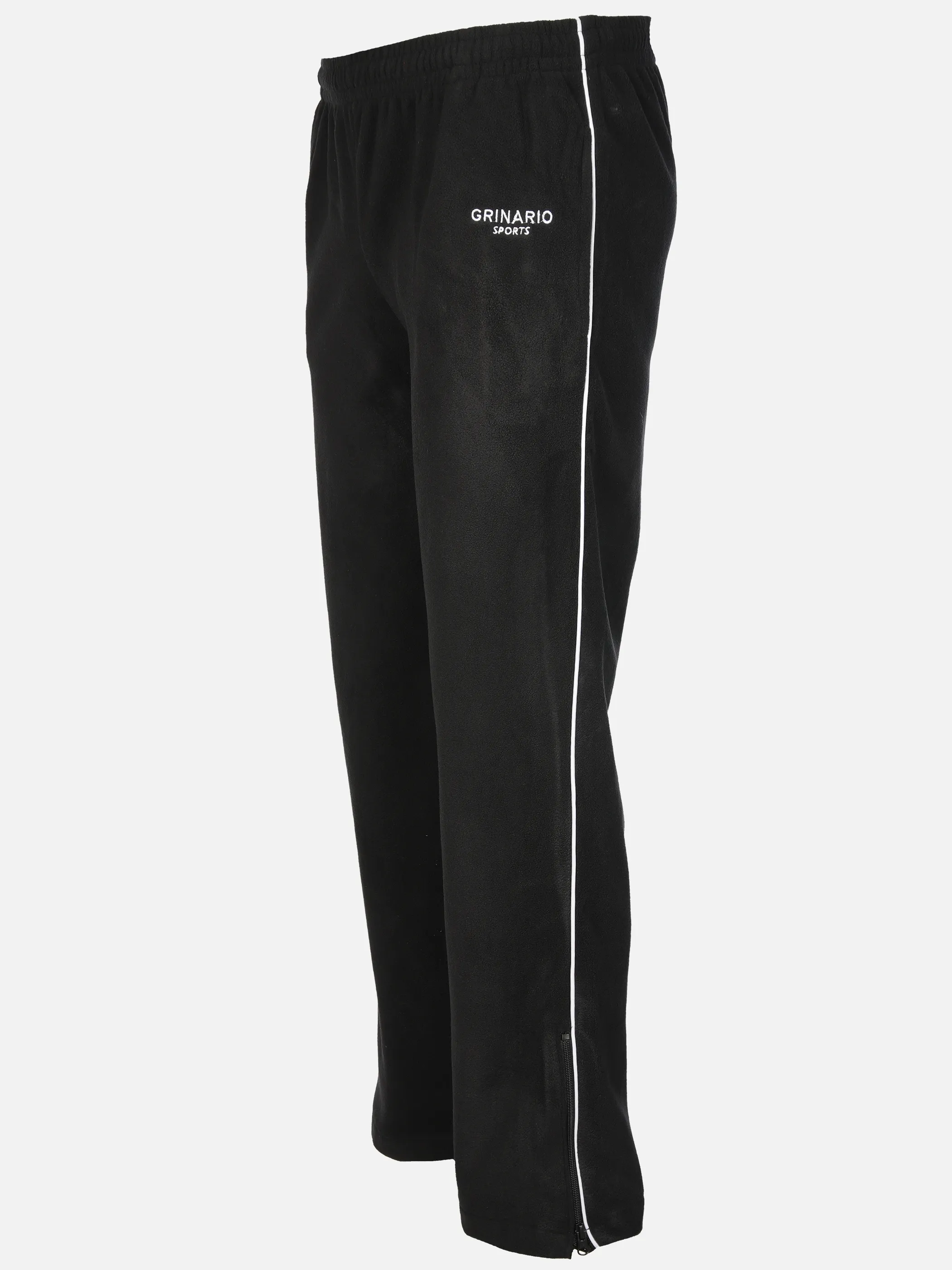 Grinario Sports He-Fleece Jogginghose Schwarz 912548 BLACK 3 Grinario Sports He-Fleece Jogginghose Schwarz 912548 BLACK 3