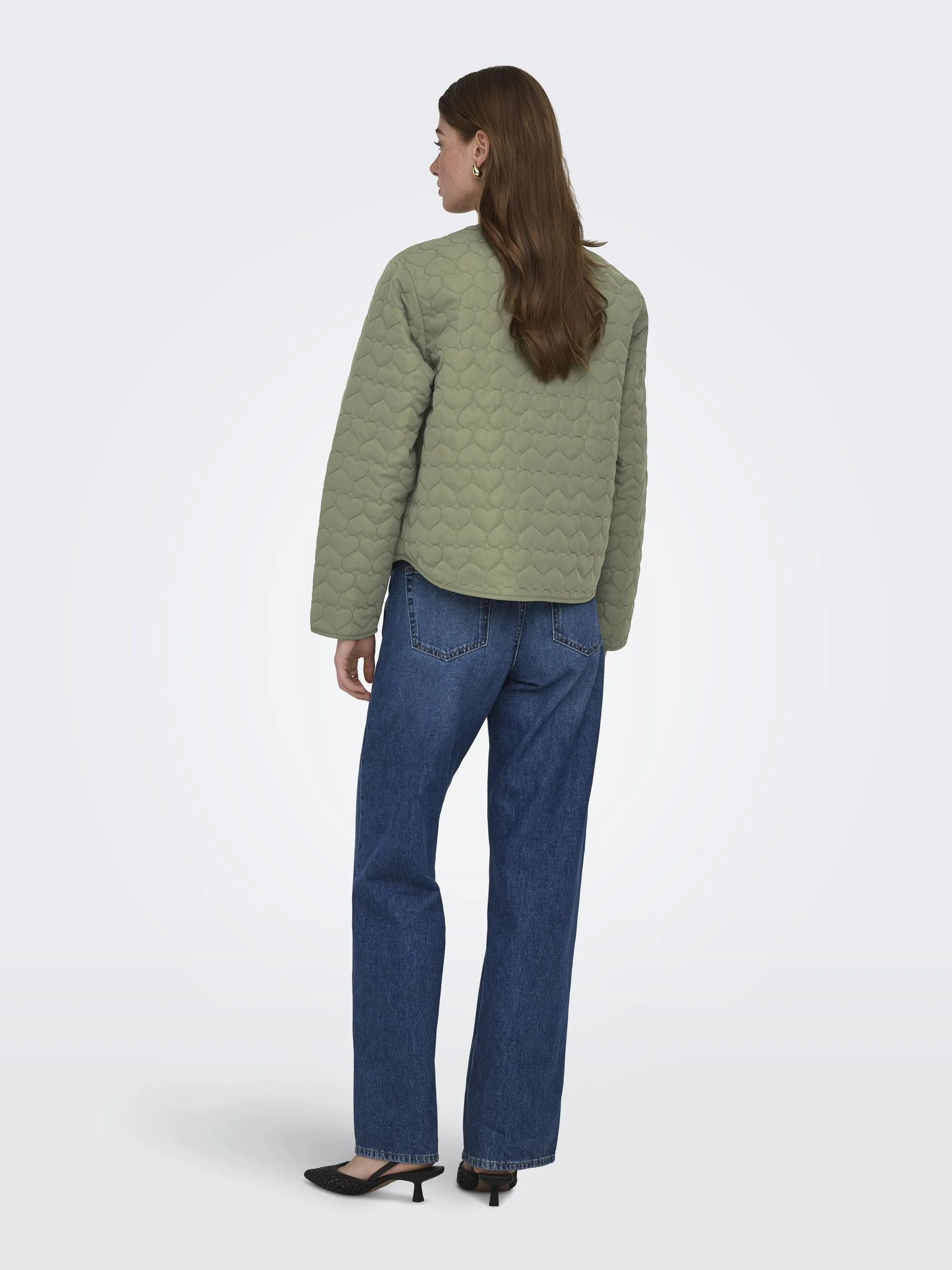 Only 15366265 ONLHEART LIFE QUILTED Grün 922171 229057 5