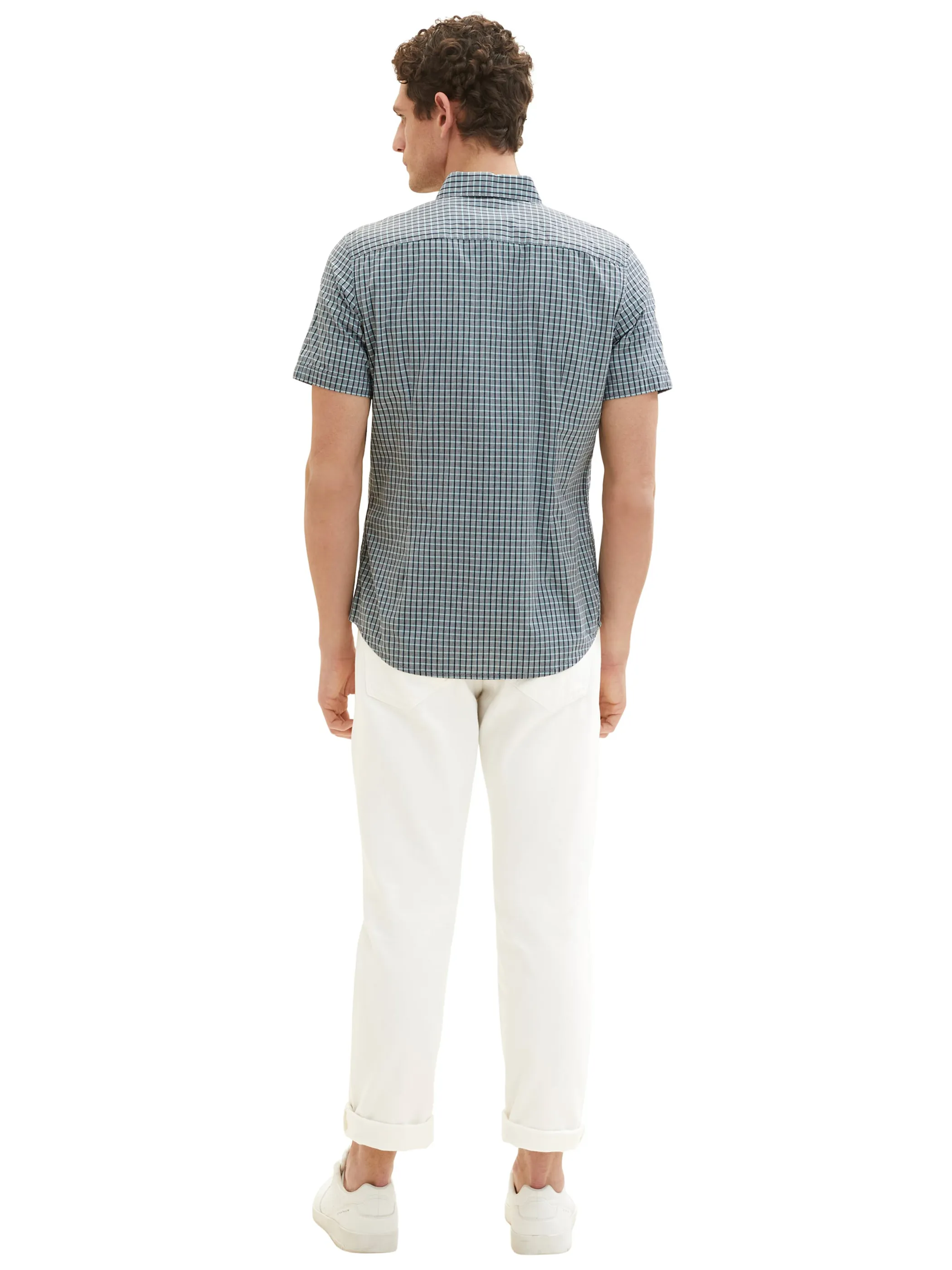 Tom Tailor 1036223 fitted checked shirt Blau 880583 31805 2 Tom Tailor 1036223 fitted checked shirt Blau 880583 31805 2