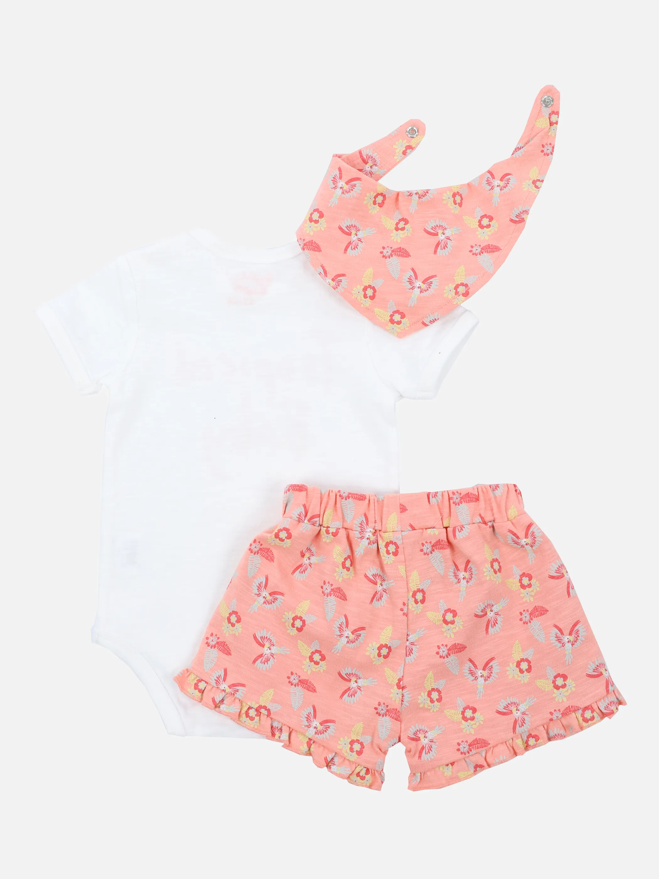 Bubble Gum BG NB 3er Set, Body weiß, Hals Weiß 853616 WEIß 2 Bubble Gum BG NB 3er Set, Body weiß, Hals Weiß 853616 WEIß 2