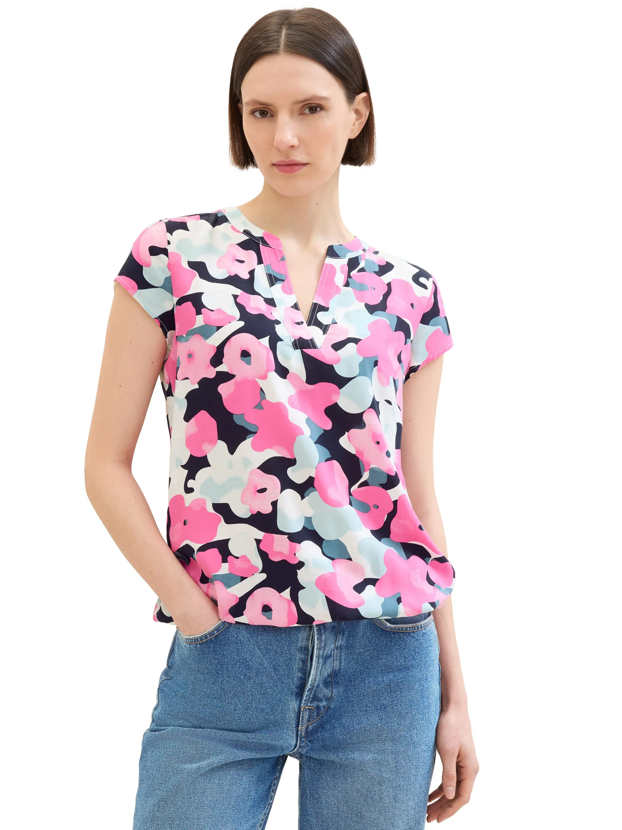 Tom Tailor 1035245 NOS blouse printed Pink 874837 35290 5 Tom Tailor 1035245 NOS blouse printed Pink 874837 35290 5