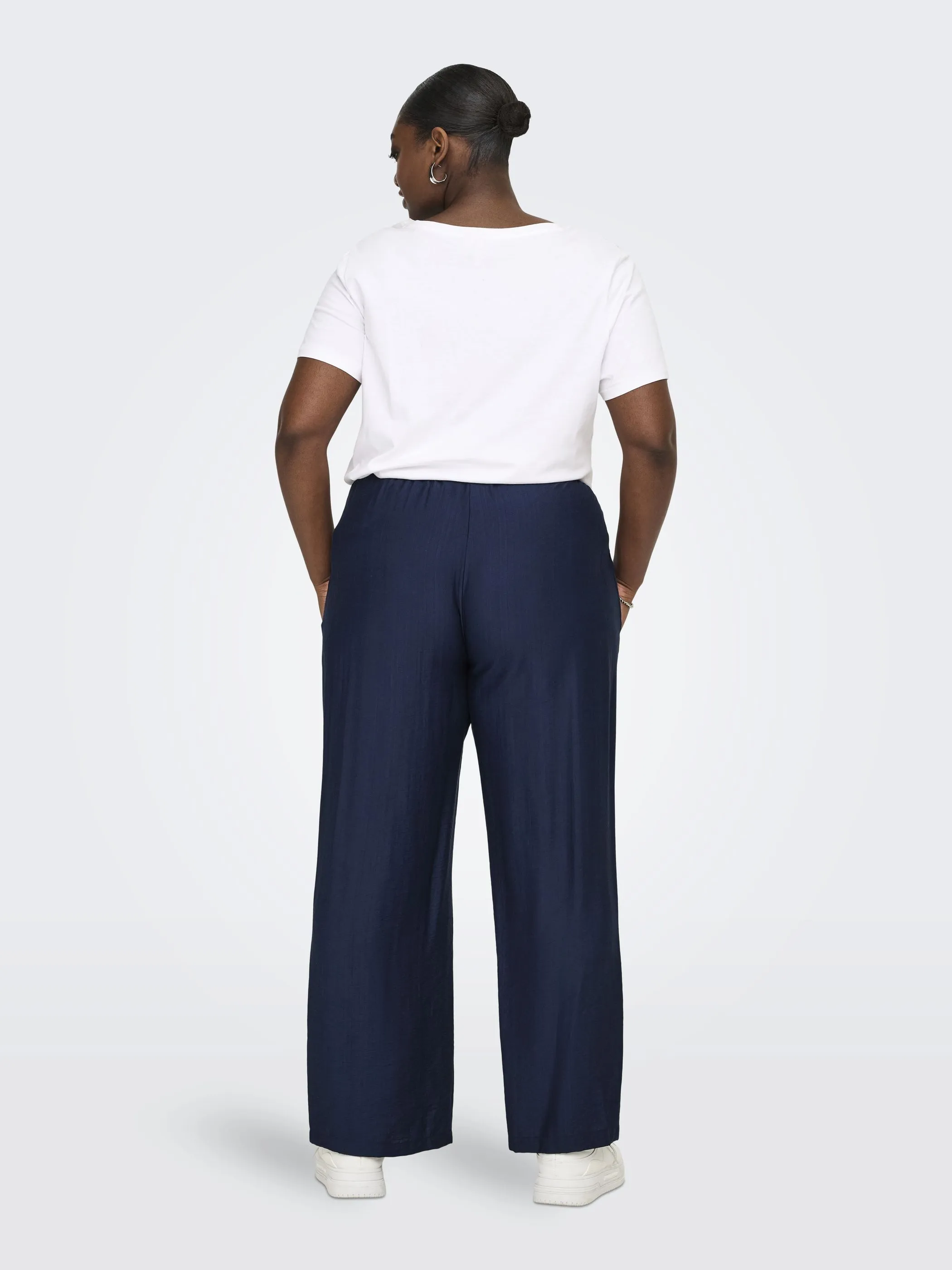 Only Carmakoma 15369712 CARSANDY HW PANTS TLR Blau 922444 186699 2