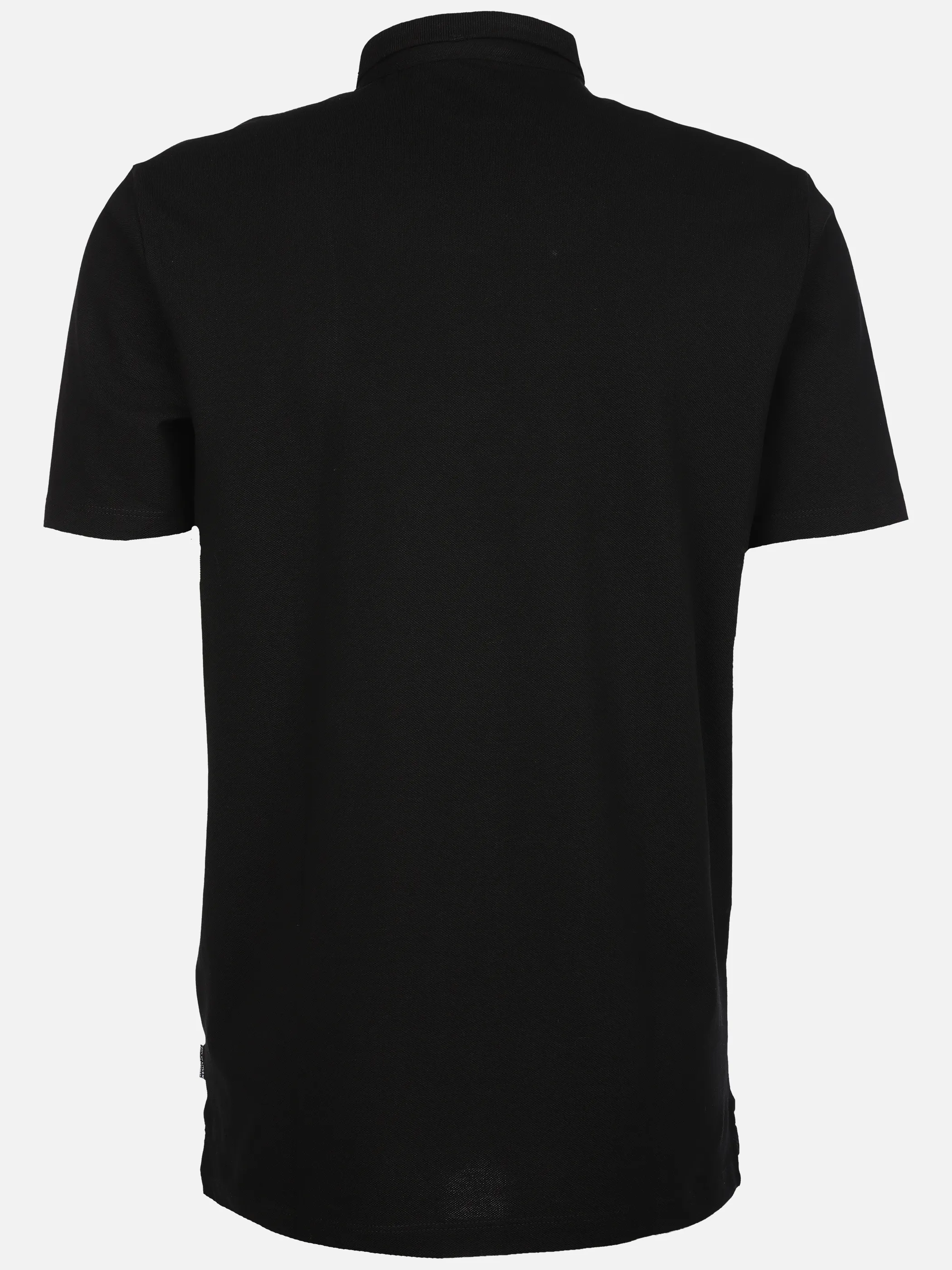 Jim Spencer He. Polohirt 1/2 Arm Steh Kragen Schwarz 906258 BLACK 2