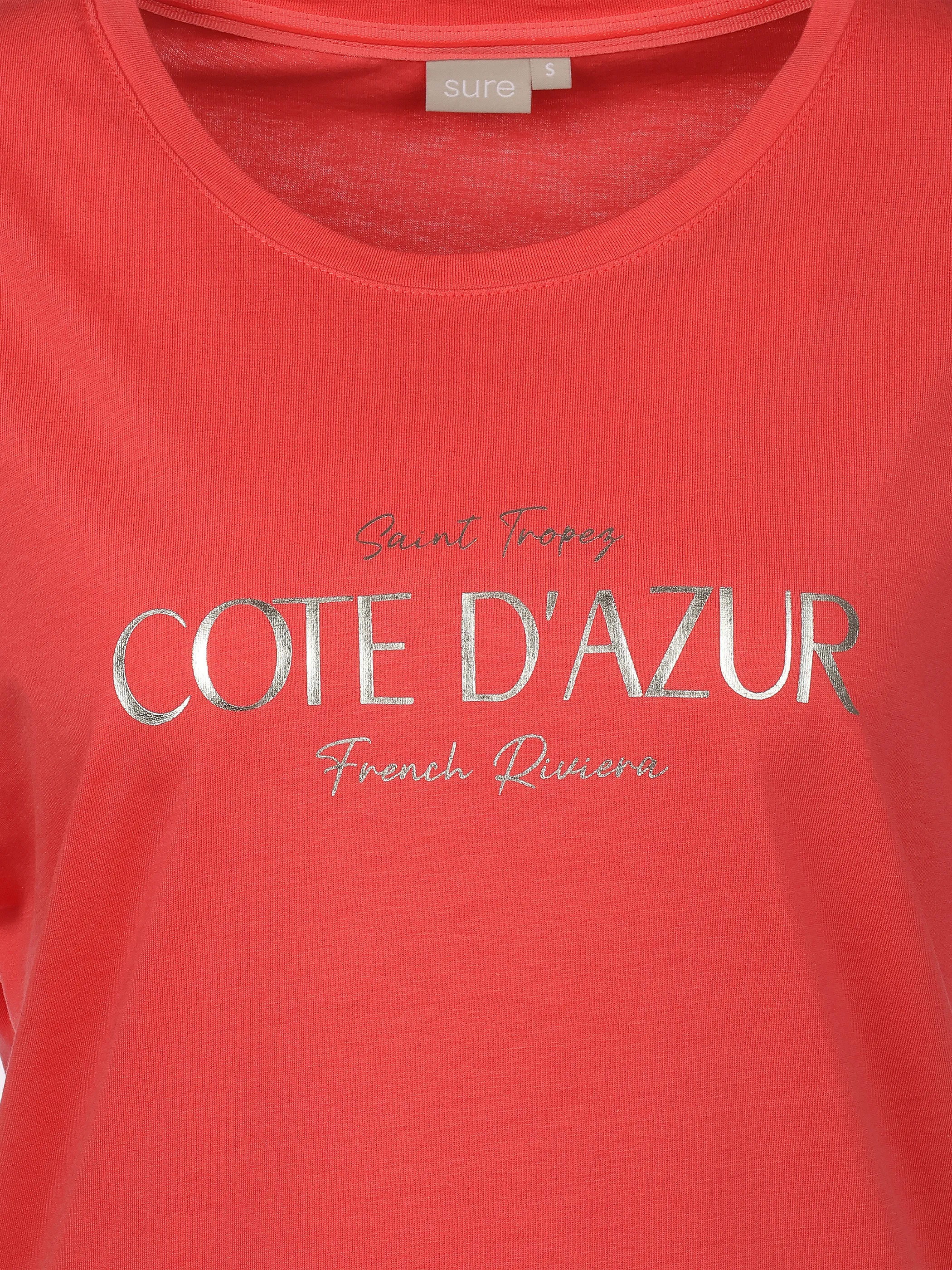 Sure Da-Printshirt m. Folienprint Rosa 925010 ROSE 3