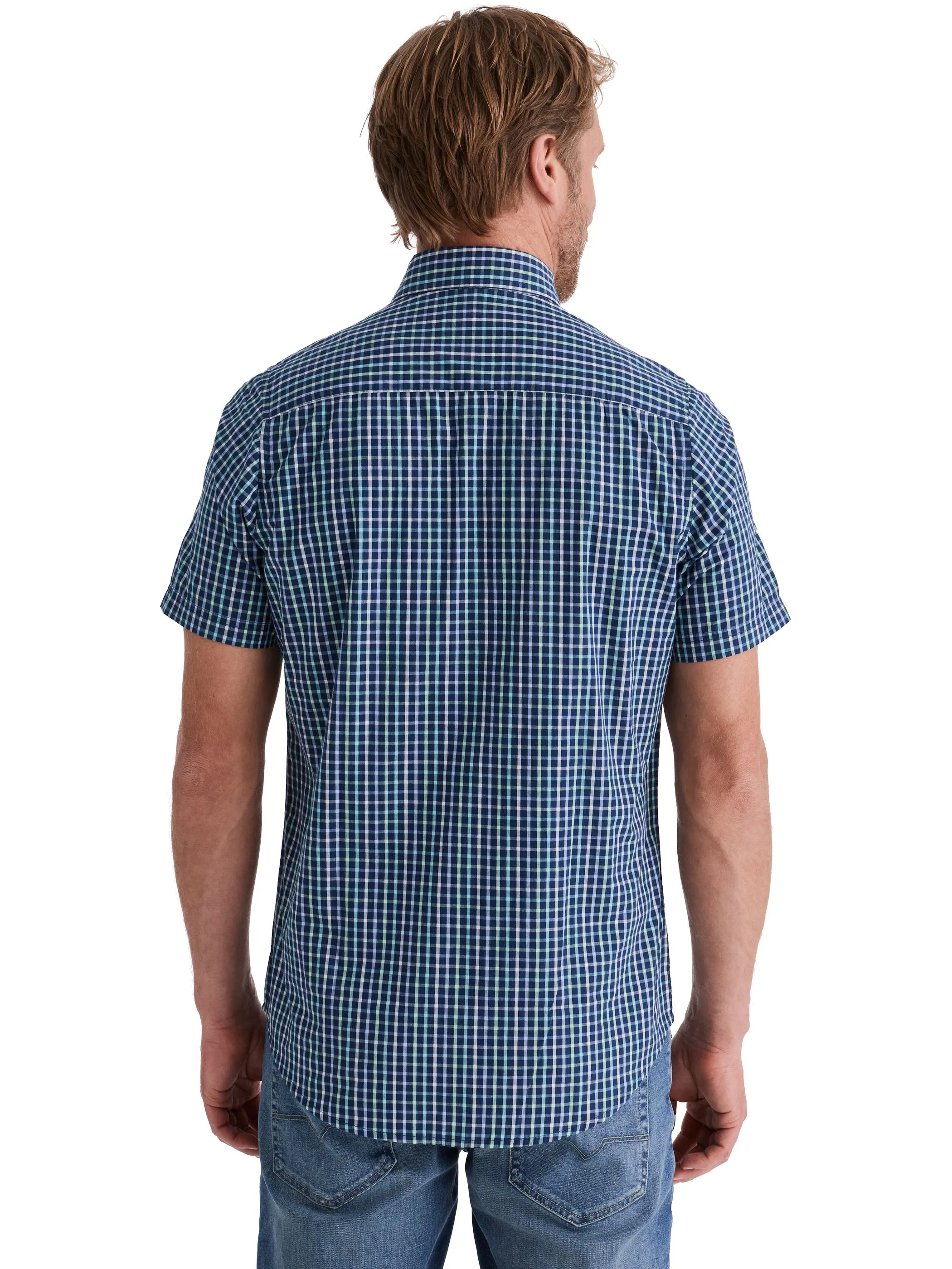 Stooker HAKA 73160080009603 He. Bluse/Hemd, Marine 913862 9603 2