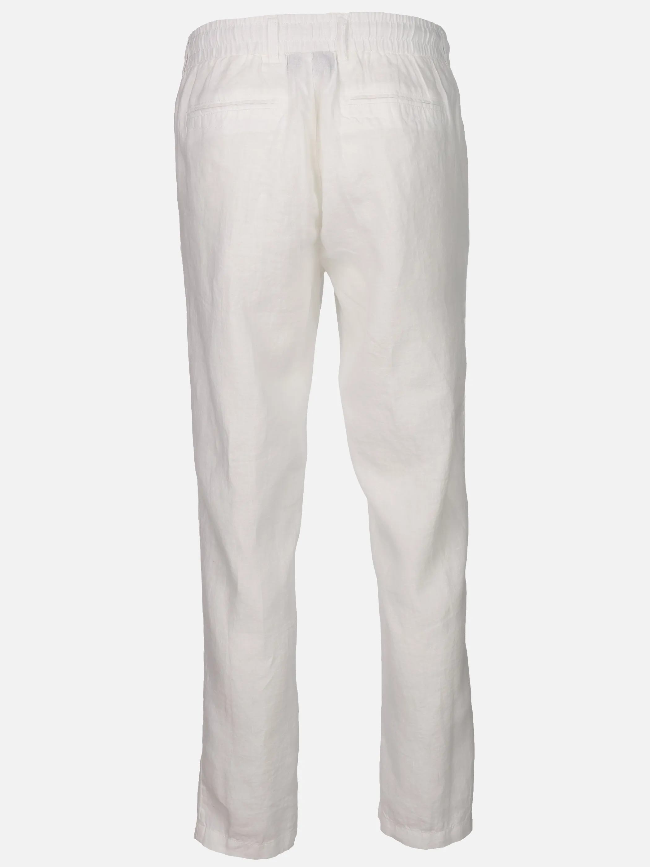 Jim Spencer He. Leinenhose Relax Weiß 891011 WHITE 2