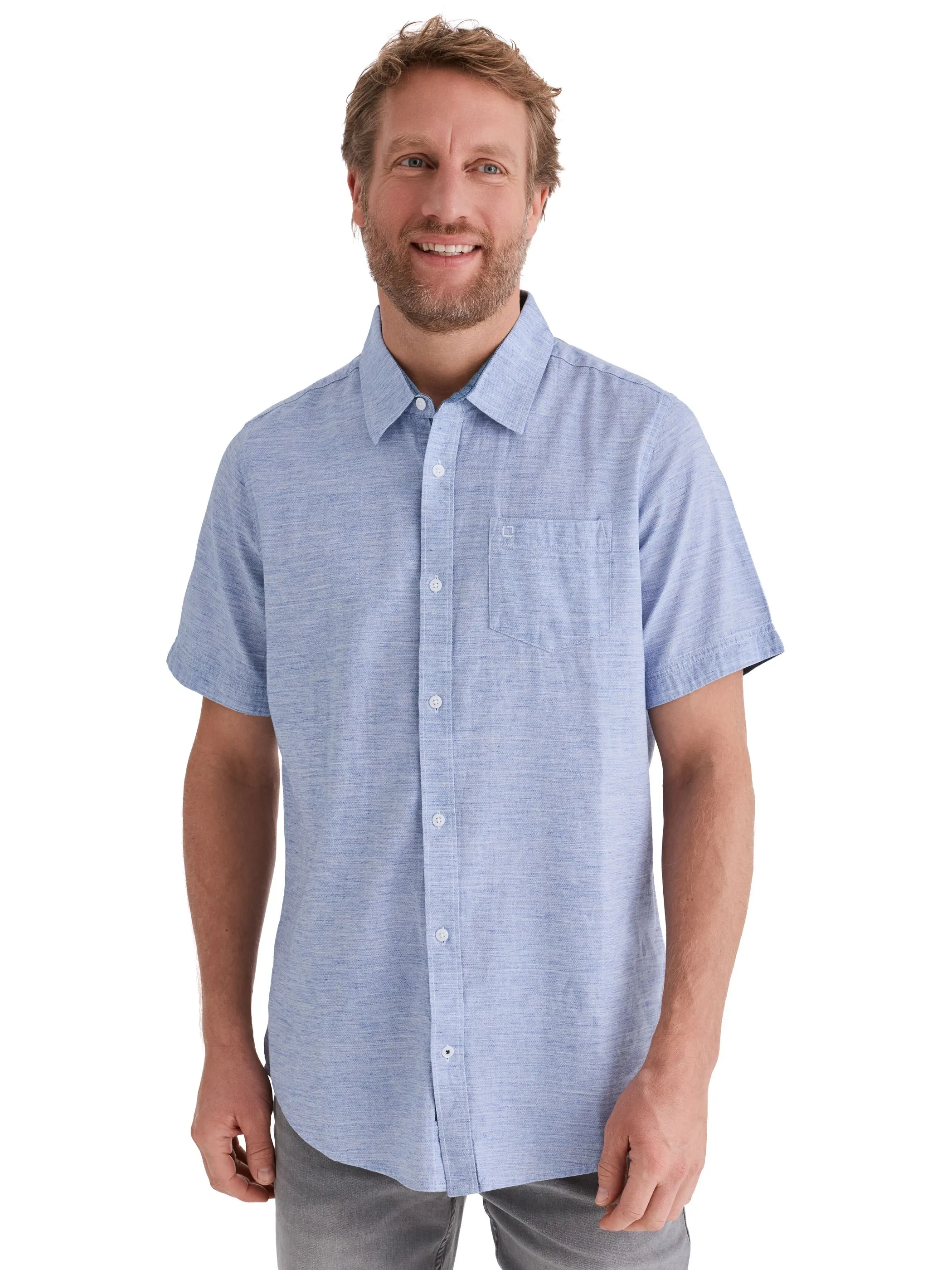 Stooker HAKA 73110660009263 He. Bluse/Hemd, Blau 913915 9263 1