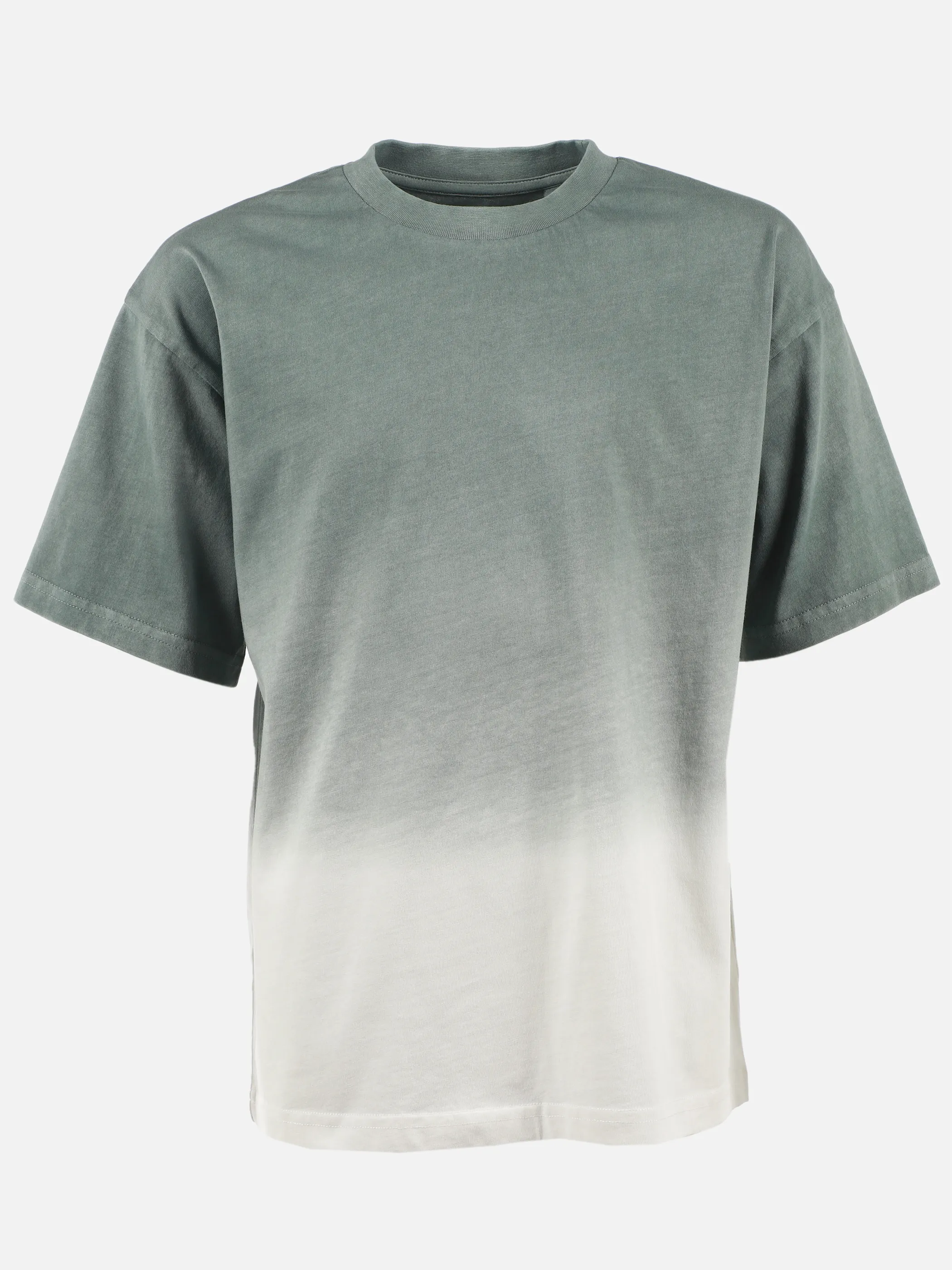 One Way JJ oversized T-Shirt im Batiklook in grün dip dye Grün 906666 GRÜN 1