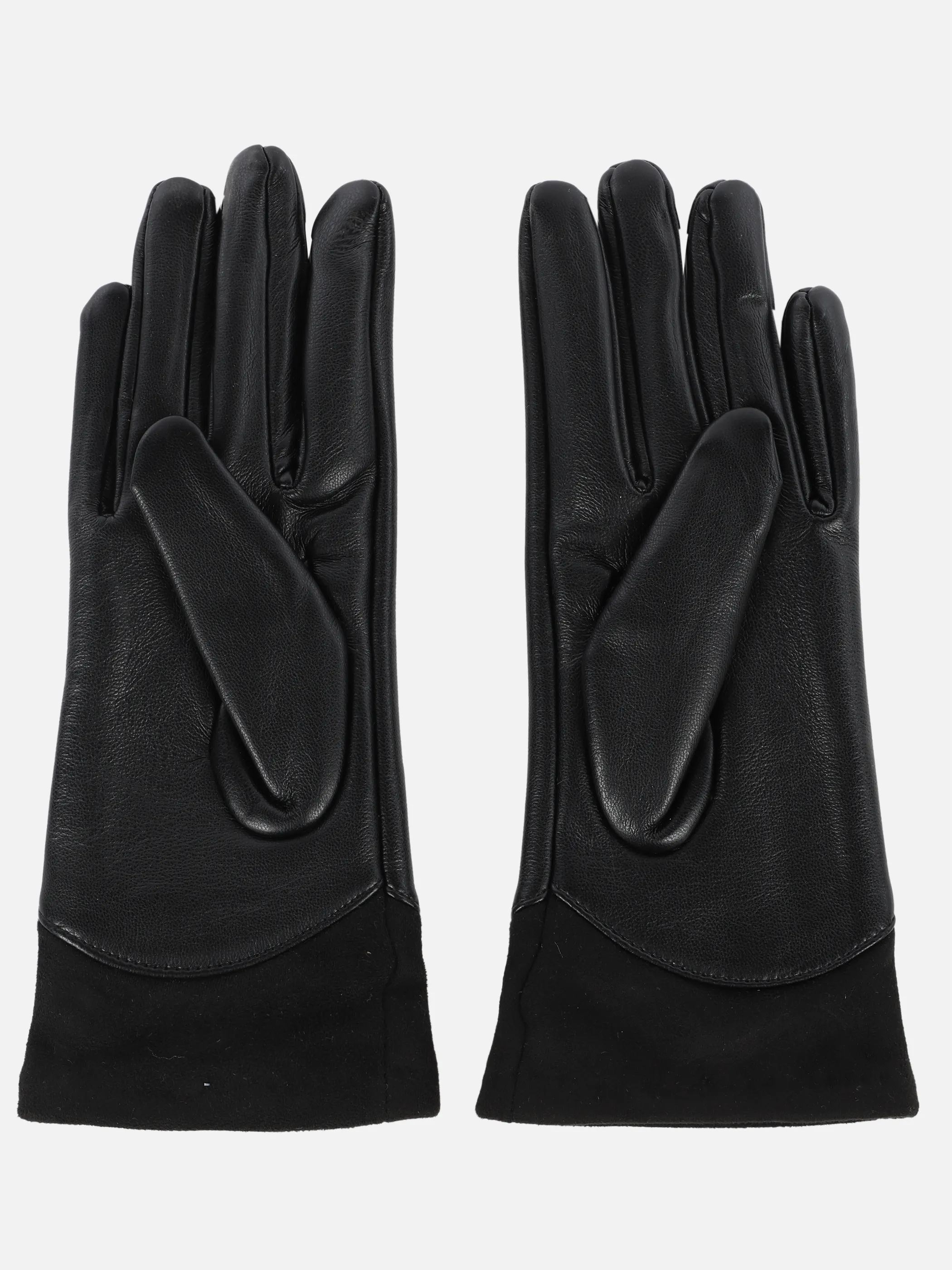 Lisa Tossa Da-Handschuhe aus Kunstleder Schwarz 897767 SCHWARZ 2 Lisa Tossa Da-Handschuhe aus Kunstleder Schwarz 897767 SCHWARZ 2