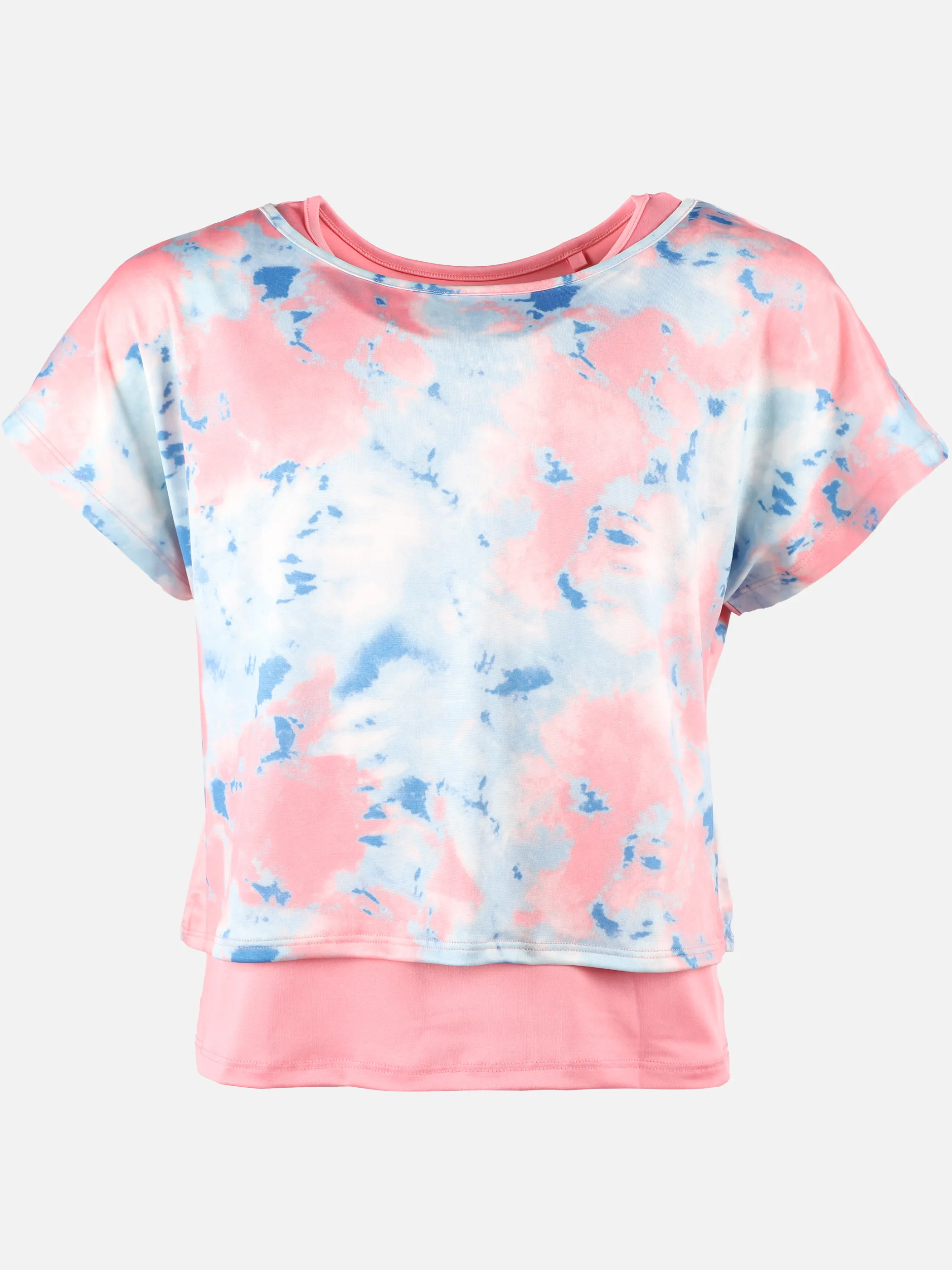 Stop + Go TG-Sport-T-Shirt, double layer Blau 890055 ROSA/BLUE 1 Stop + Go TG-Sport-T-Shirt, double layer Blau 890055 ROSA/BLUE 1
