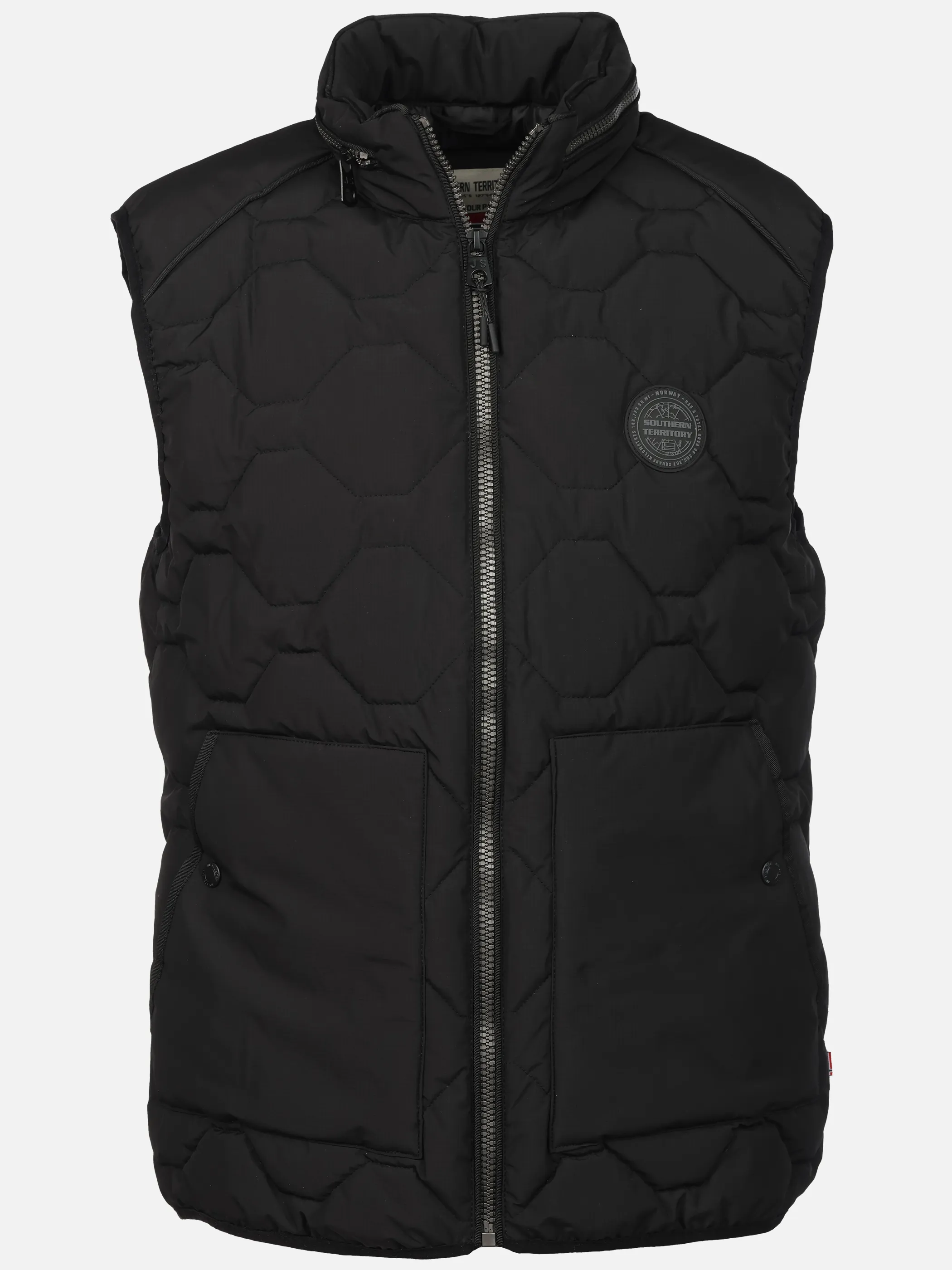 Southern Territory He. Leichtsteppweste ST Schwarz 922225 SCHWARZ 1