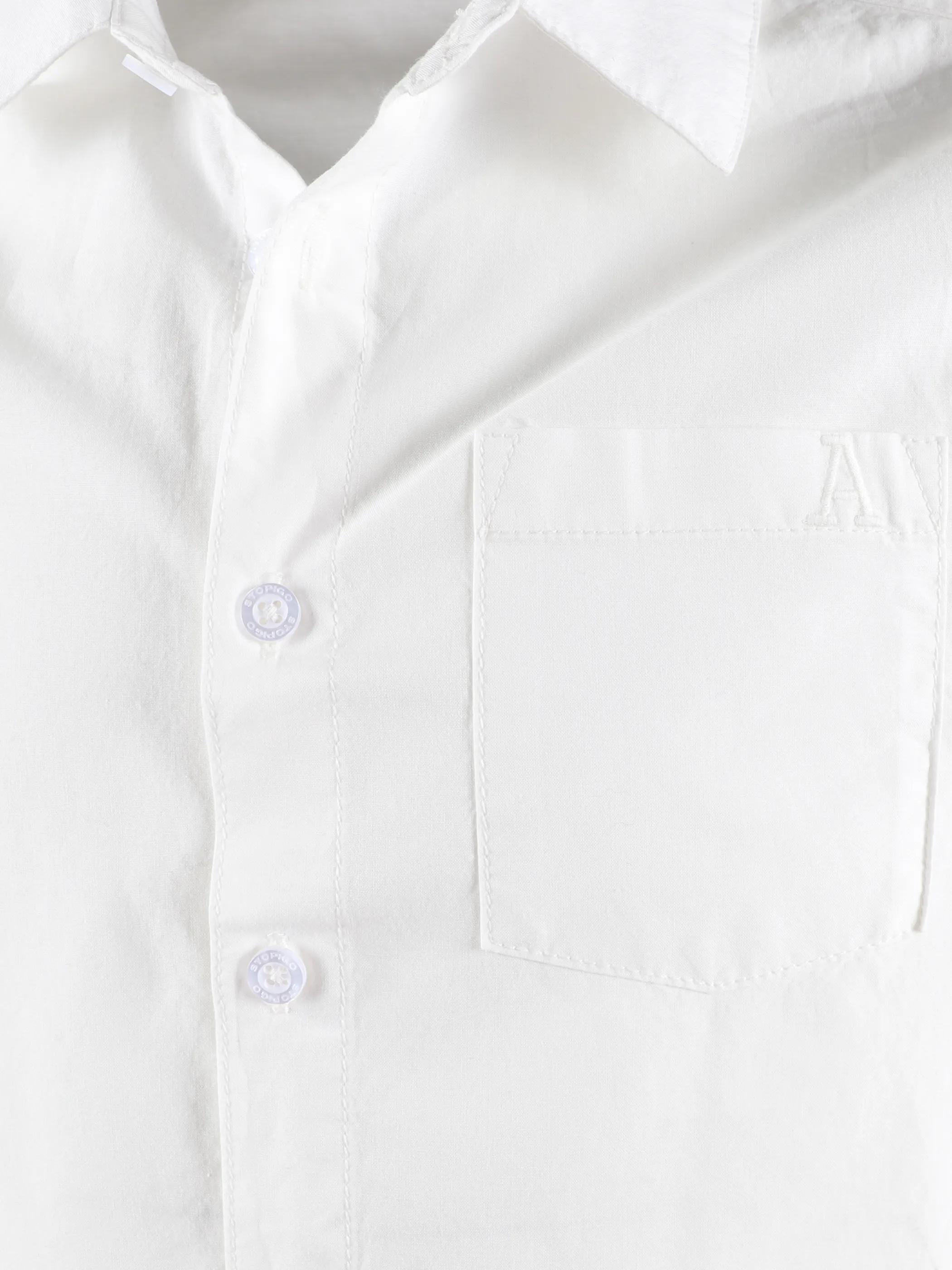 Stop + Go JJ Longsleeve Hemd in weiß mit Stickerei Weiß 875620 WEIß 3 Stop + Go JJ Longsleeve Hemd in weiß mit Stickerei Weiß 875620 WEIß 3