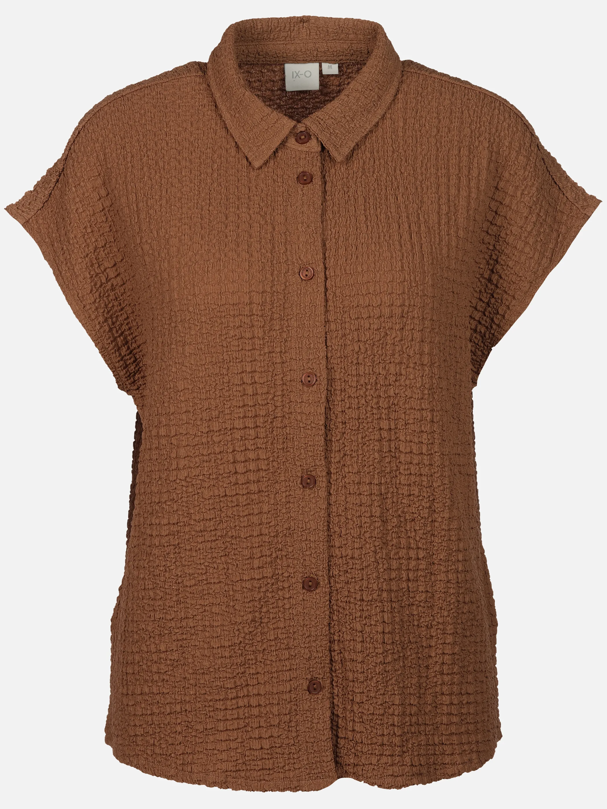 IX-O D16193AH11356AAWG YF Da-Strukturbluse Braun 925925 21300 1