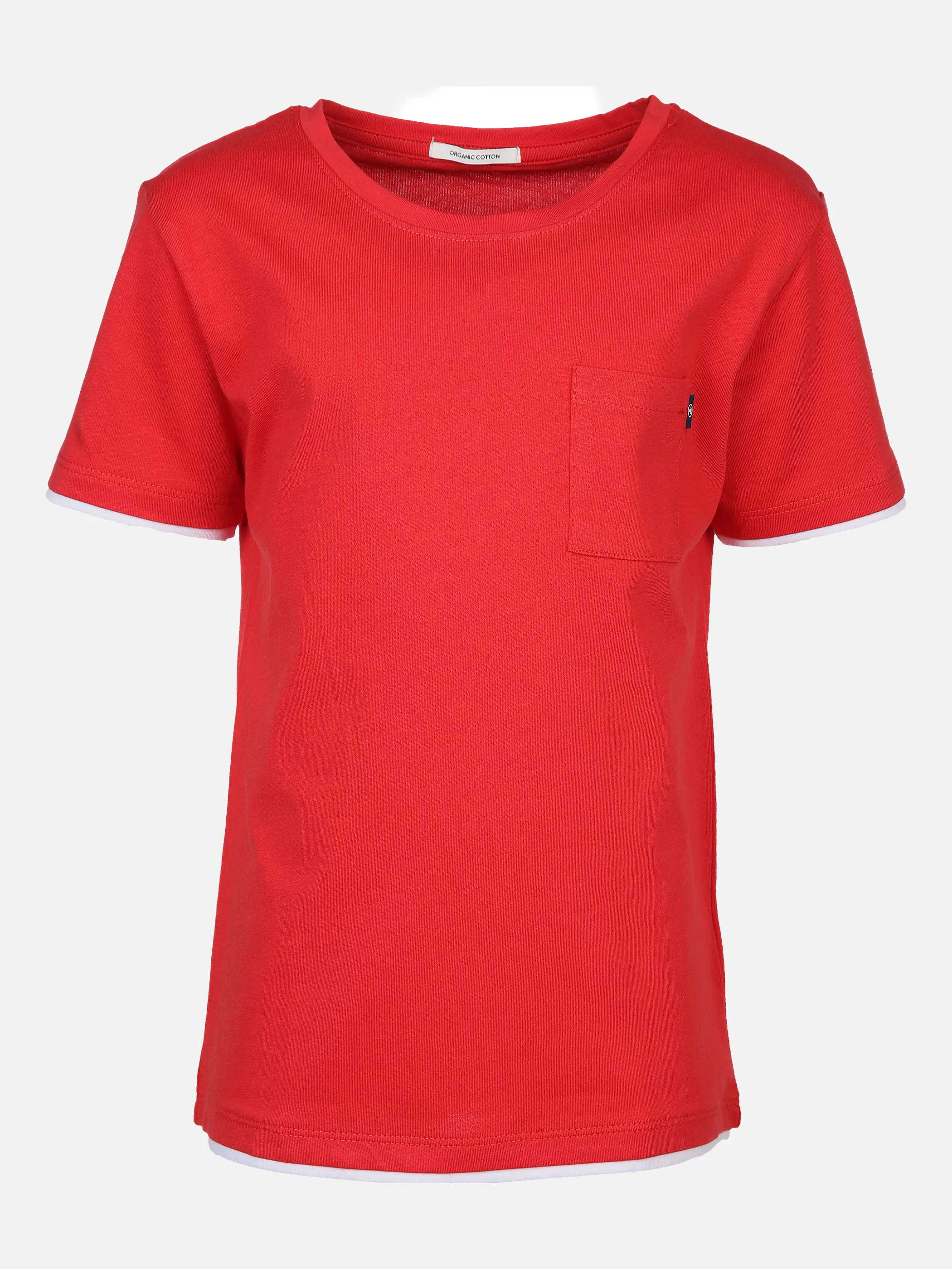 Tom Tailor 1031000 fake 2-in-1 t-shirt Rot 860546 11487 1