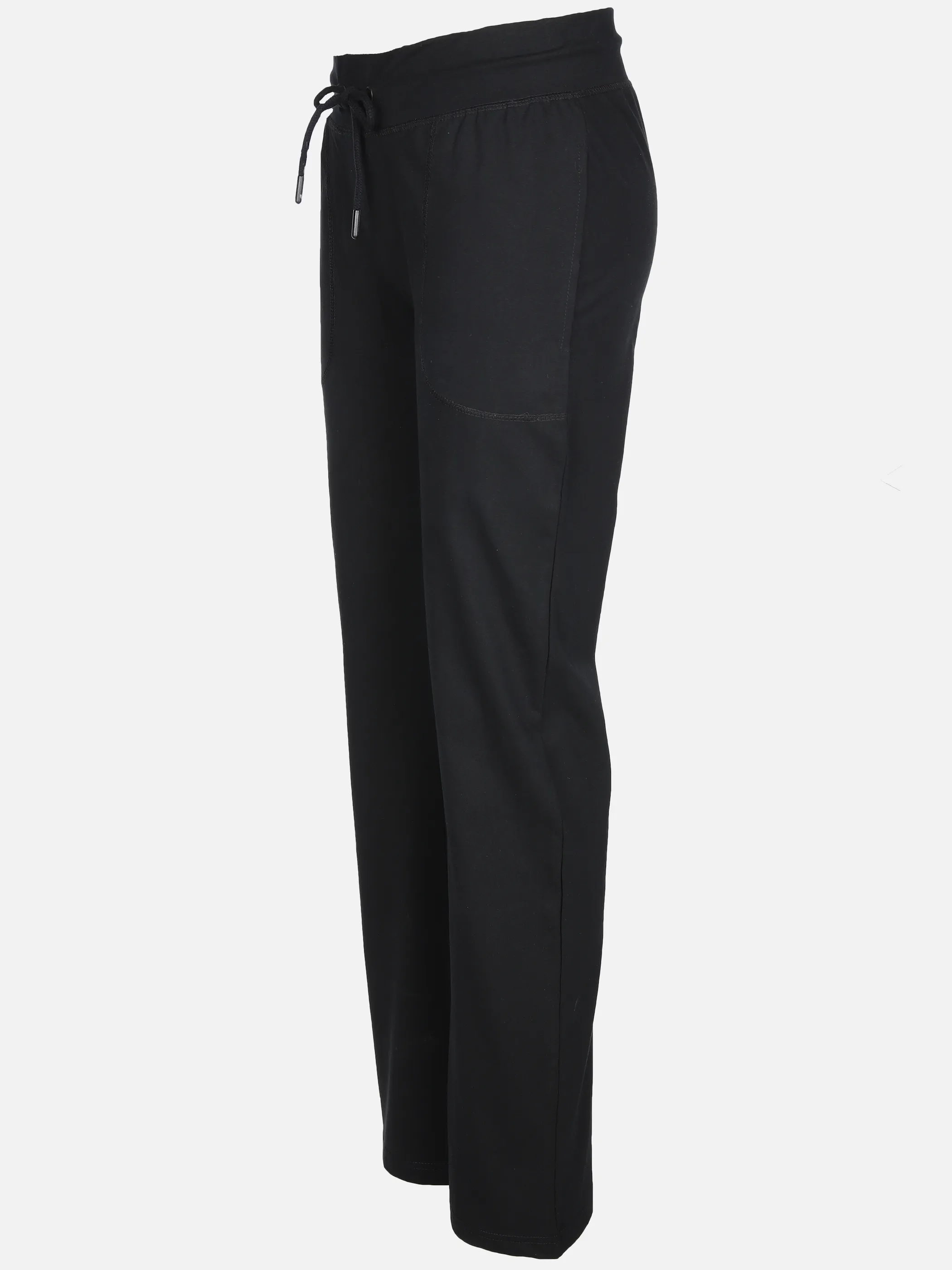 Grinario Sports Da-Jogginghose offenes Bein Schwarz 893363 BLACK 3 Grinario Sports Da-Jogginghose offenes Bein Schwarz 893363 BLACK 3