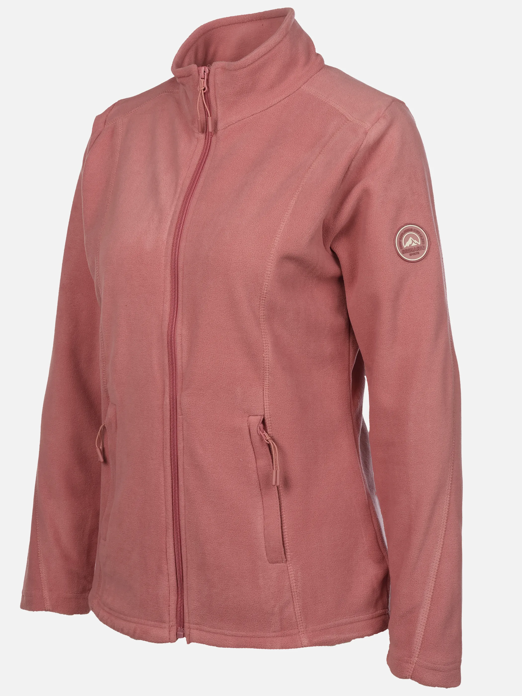 Grinario Sports Da-Fleecejacke Rosa 928411 16-1708TCX 3