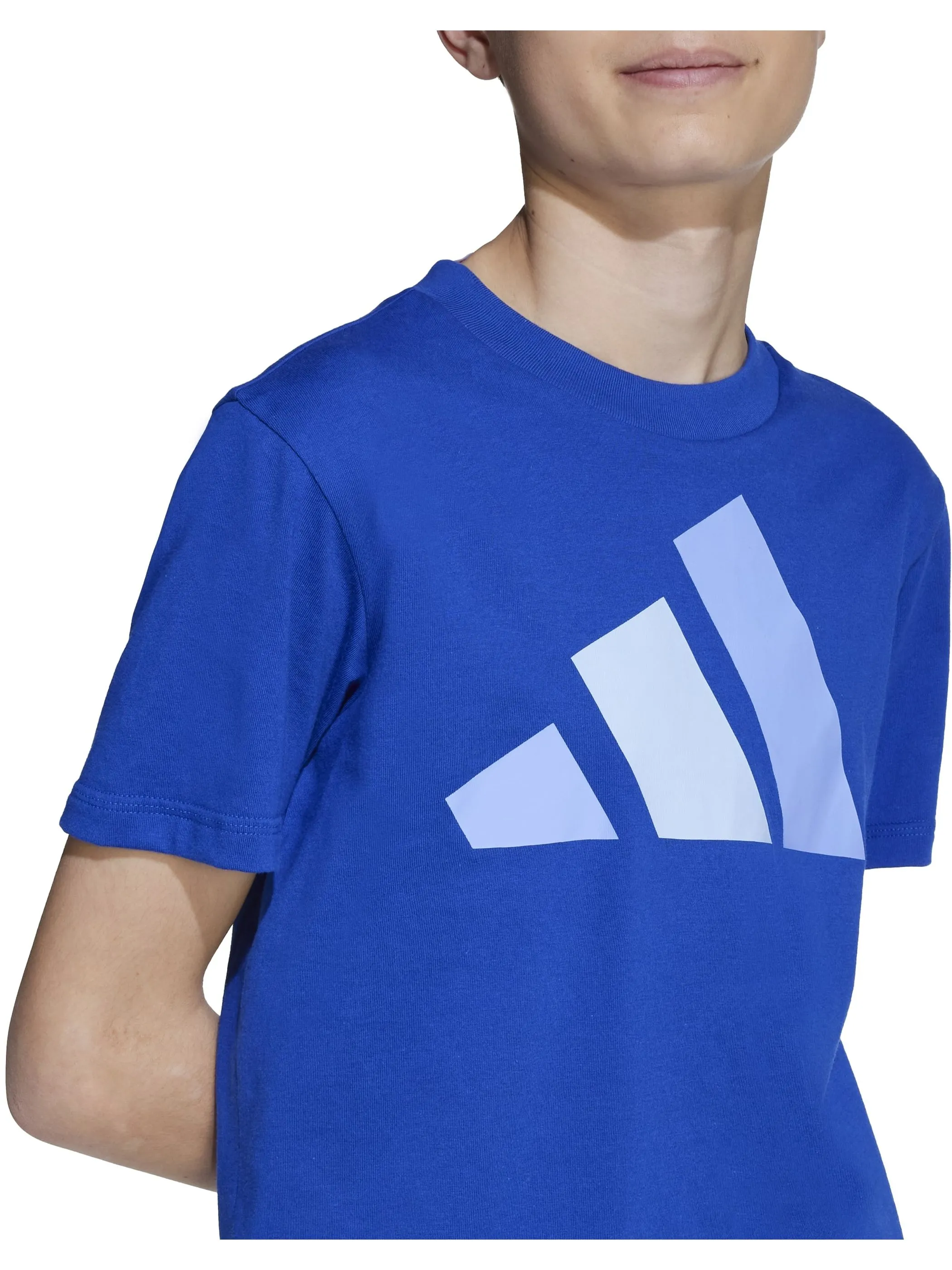 Adidas JV9866 TB-Tshirt Logo groß, bl Blau 912531 000 3