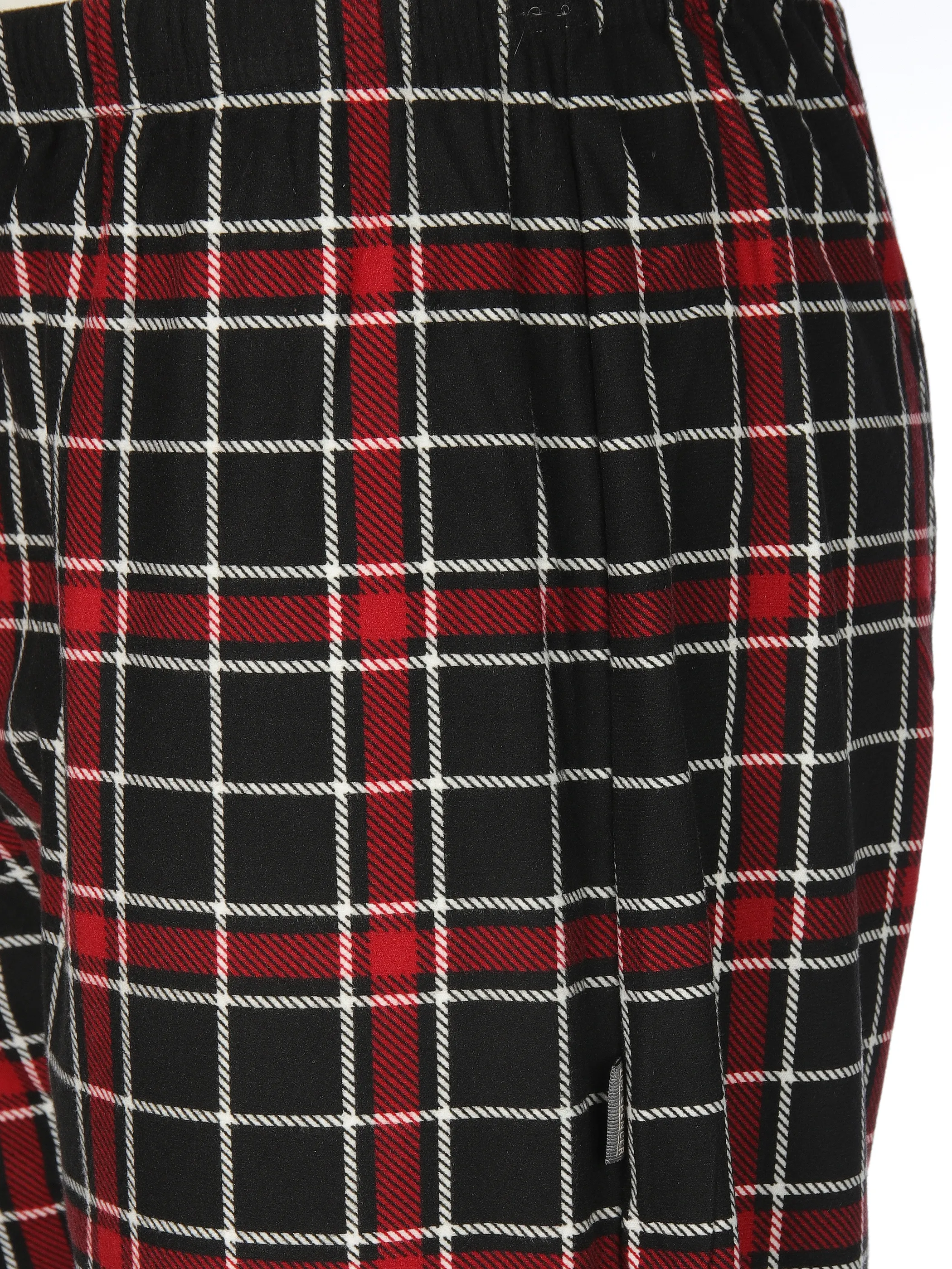 Jim Spencer He. Schlafhose Flanell Karo Schwarz 914698 SCHWARZ 4