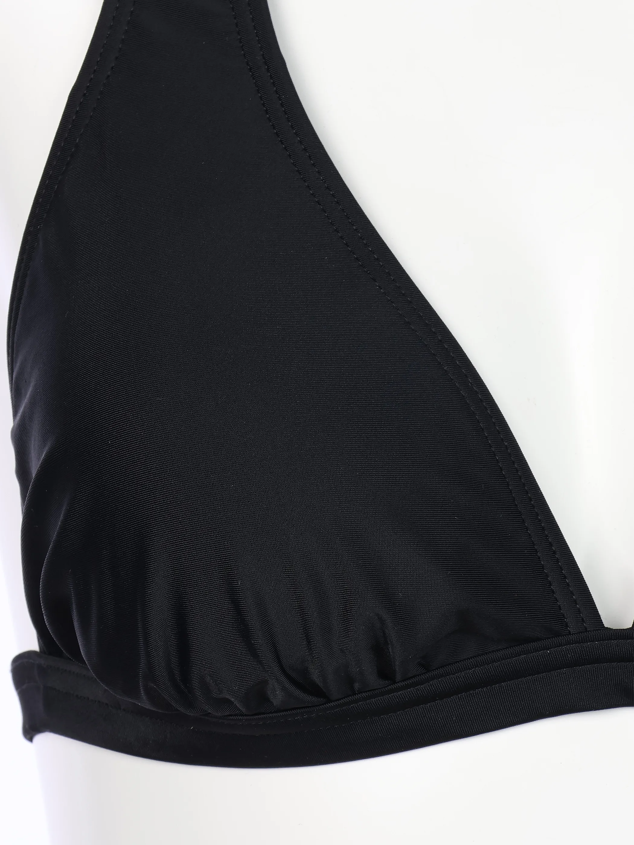 Grinario Sports Da-Bikini Triangel Top Schwarz 922566 BL/WH 3