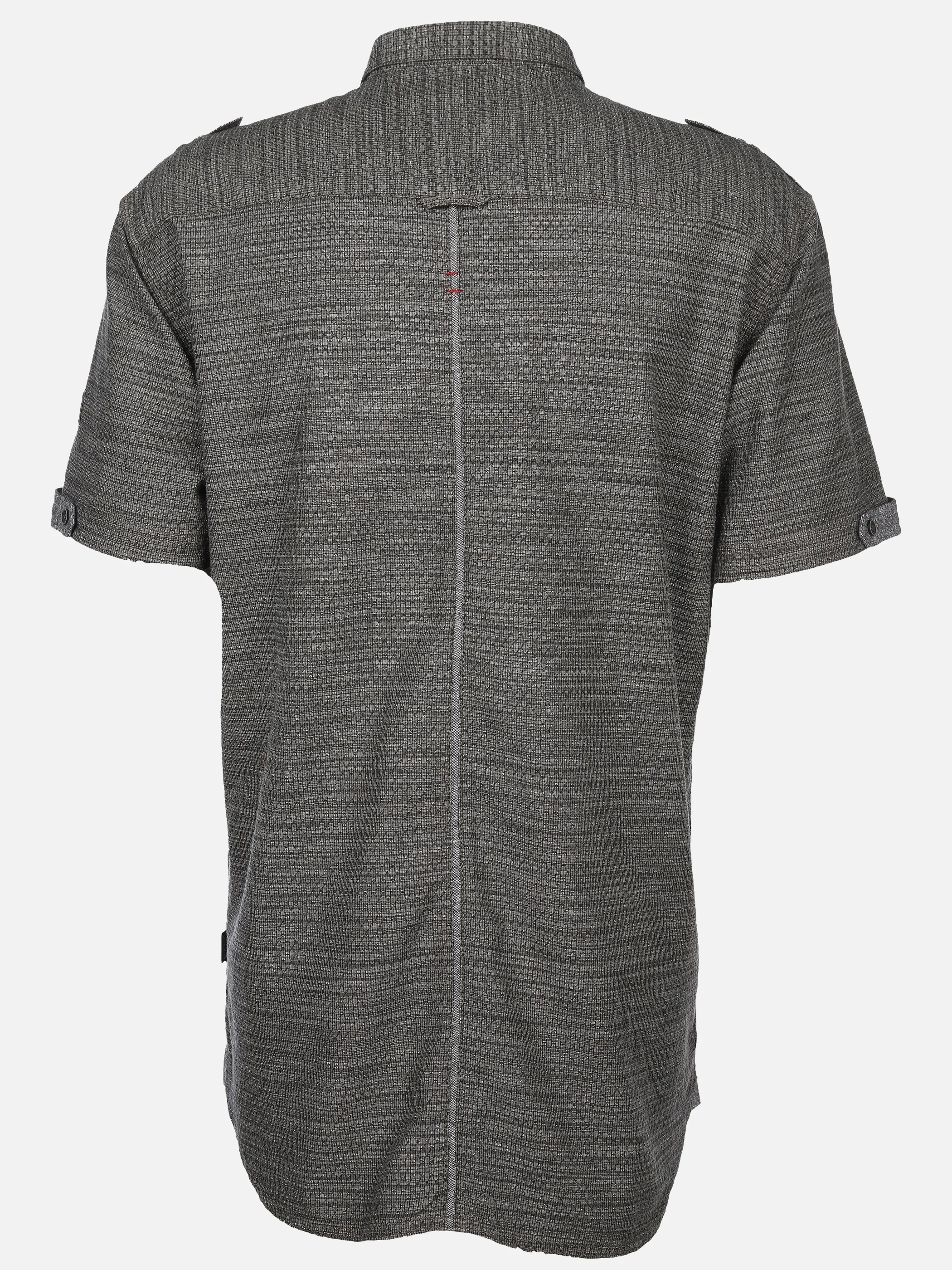 Jim Spencer He. Stehkragenhemd 1/2 Arm Oliv 894398 KHAKI 2