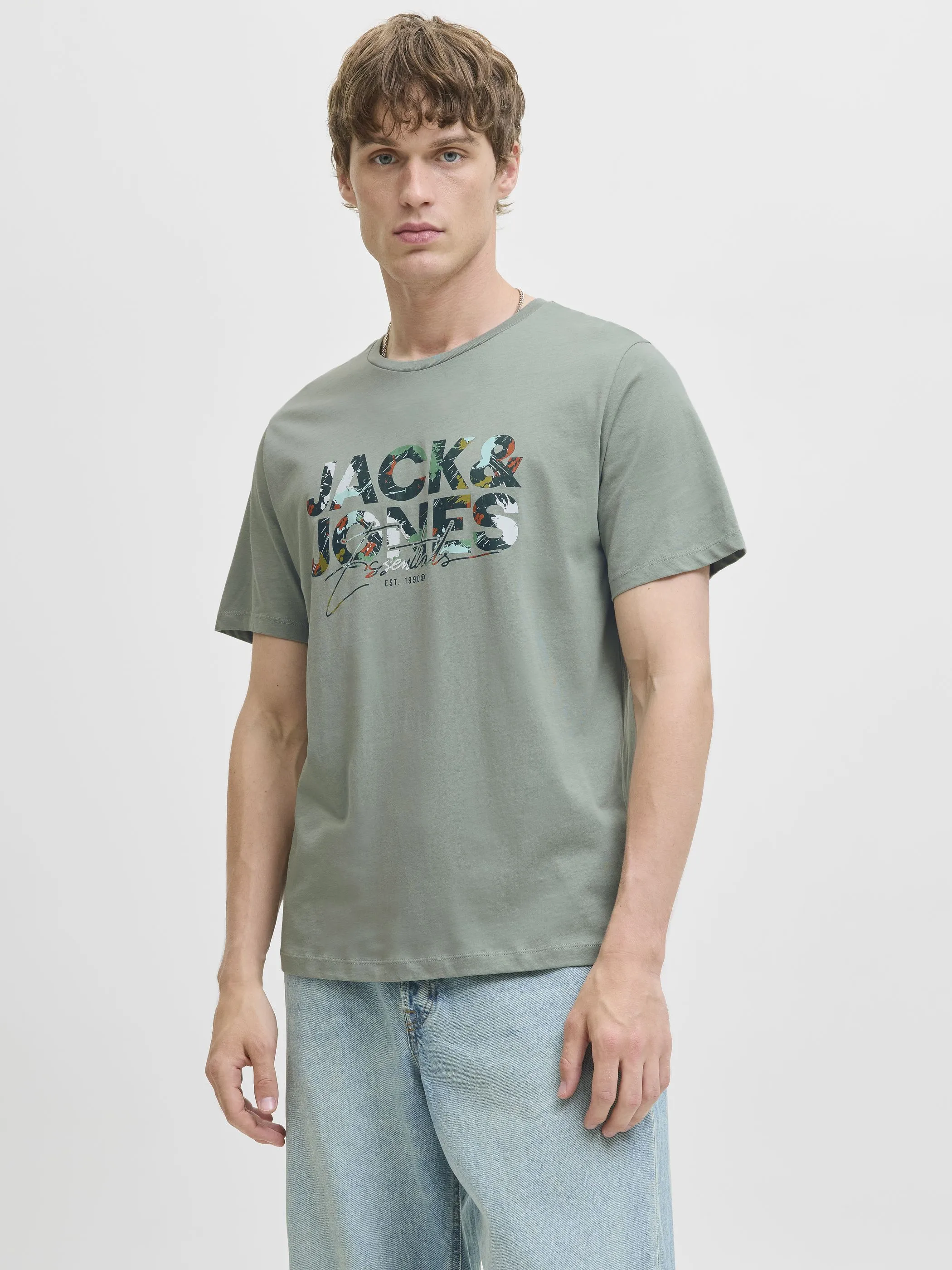 Jack Jones 12278523 JJGEPLAS TEE SS CREW Grün 913158 176366 5 Jack Jones 12278523 JJGEPLAS TEE SS CREW Grün 913158 176366 5
