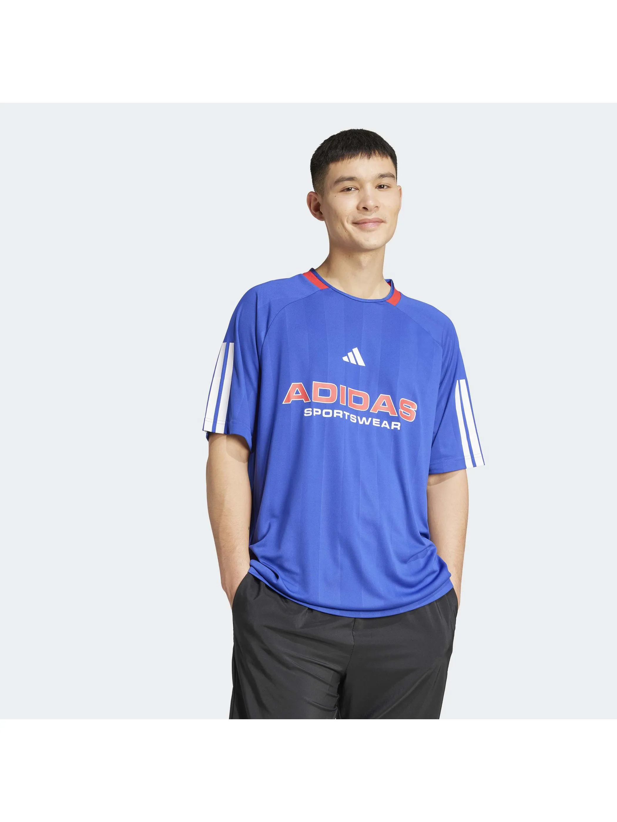 Adidas KB5568 He-T-Shirt TIRO, blau Blau 921805 000 5