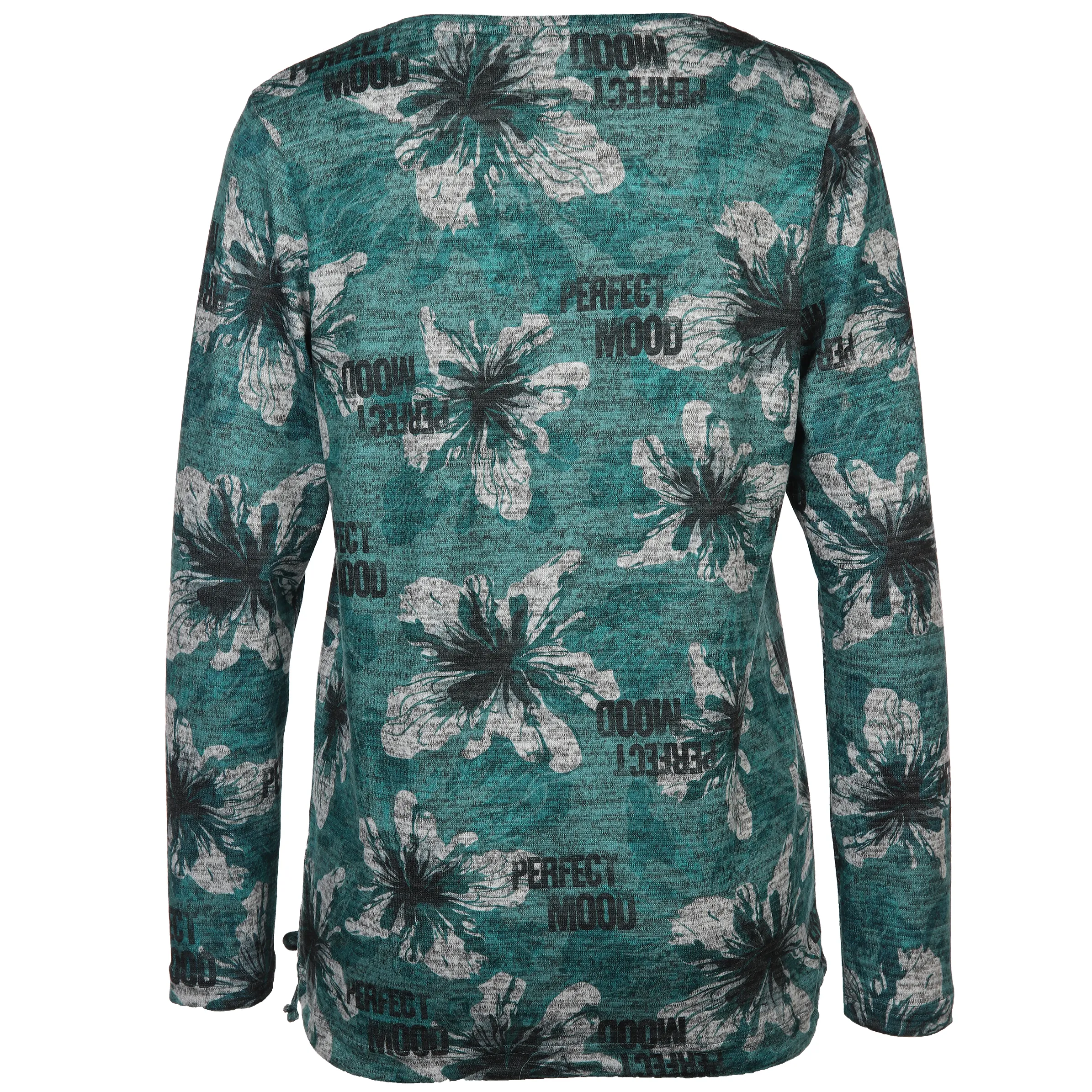 Sure Da-Flauschshirt m. Tunnelzug Türkis 886493 PETROL GEM 2