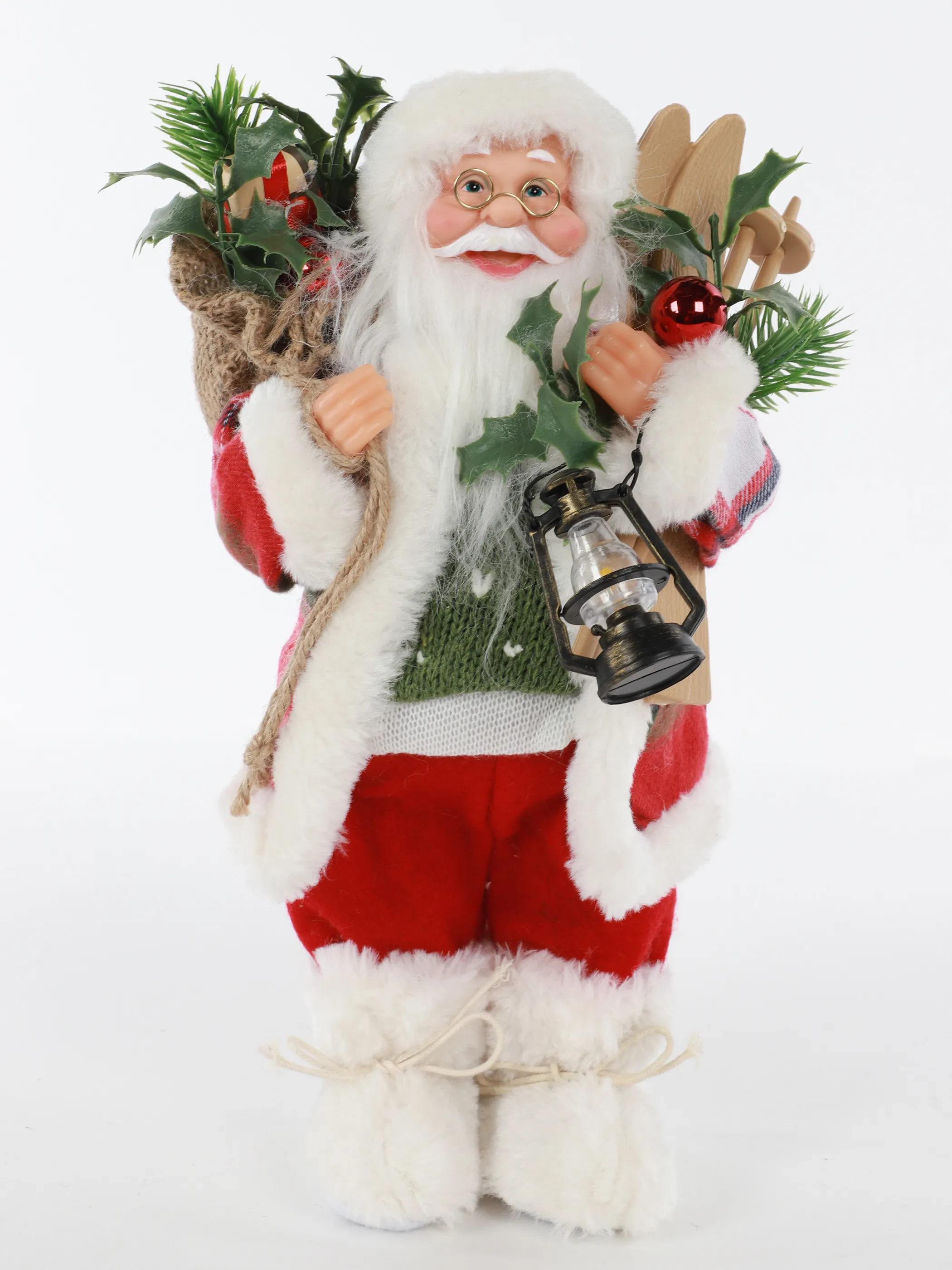 Weihnachten Weihnachtsmann mit Laterne 30c Rot 900700 ROT/GRÜN 1 Weihnachten Weihnachtsmann mit Laterne 30c Rot 900700 ROT/GRÜN 1