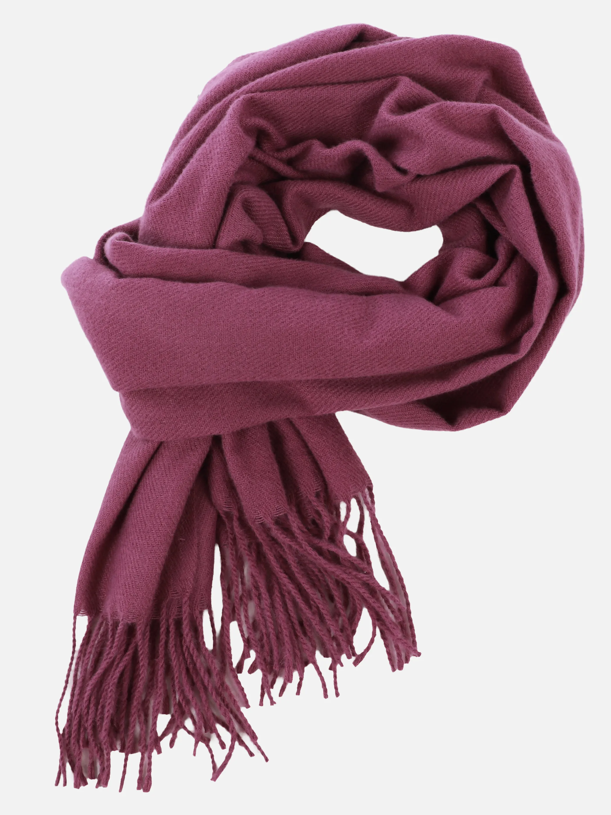 Sure Da-Schal m. Fransen Lila 929411 PURPLE 2