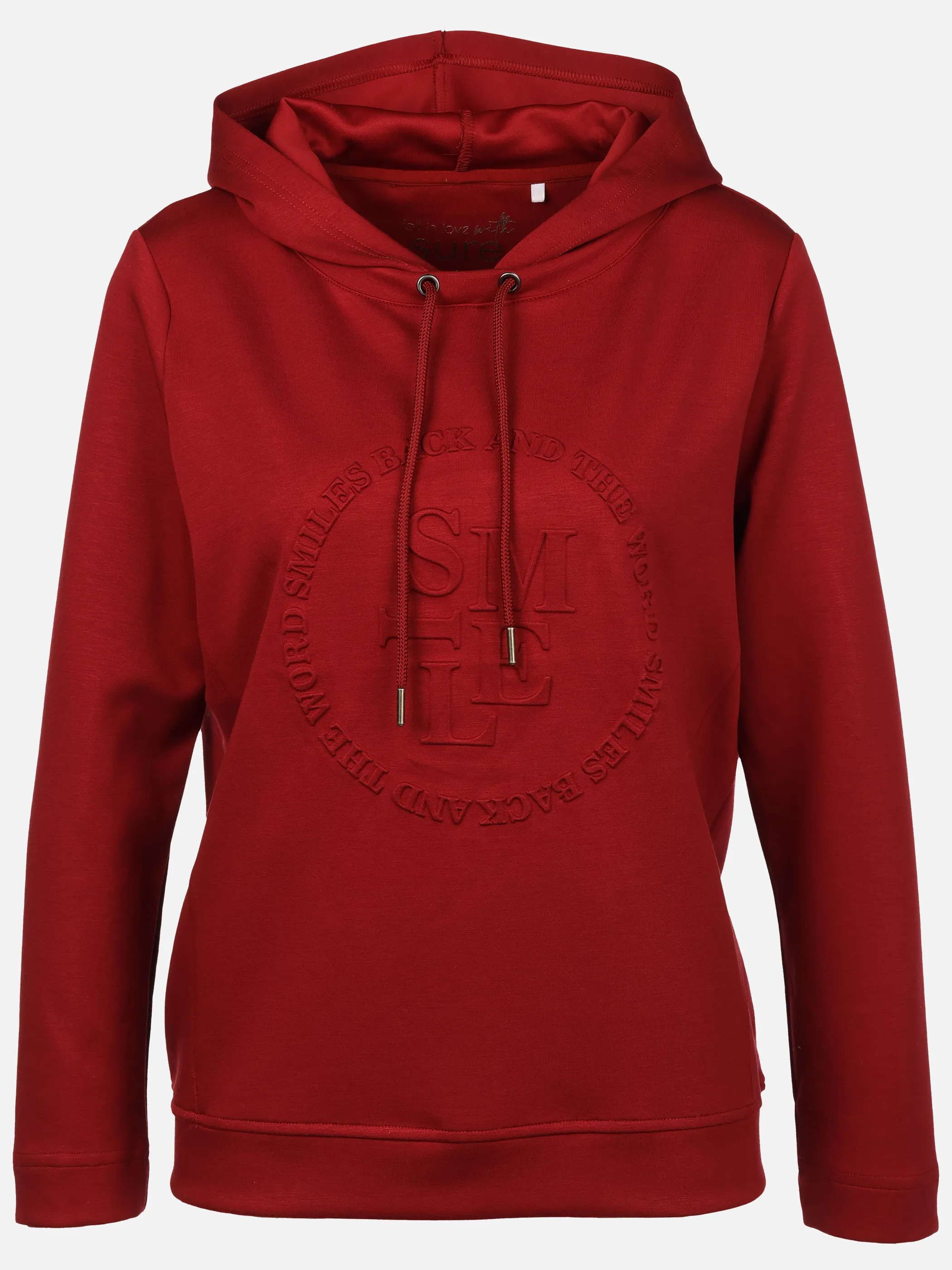 Sure Da-Sweatshirt m. Kapuze Rot 913596 RED 1