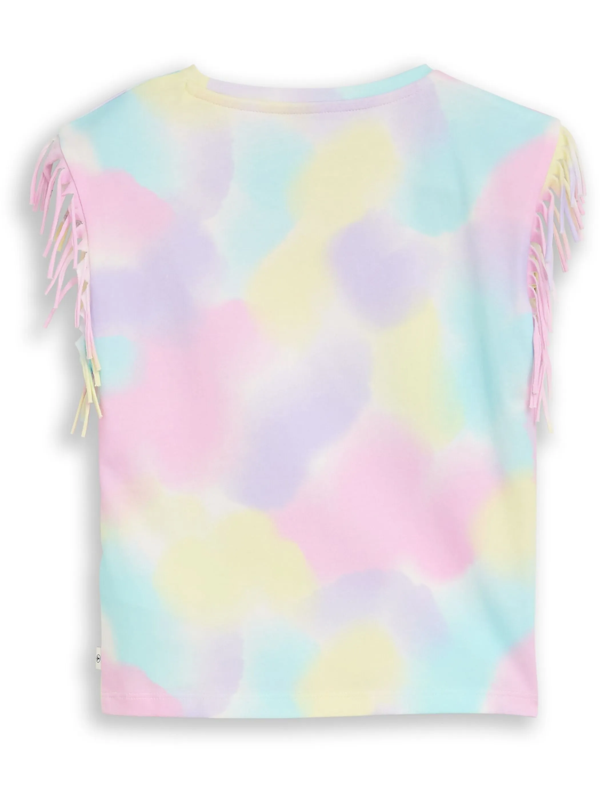 Tom Tailor 1051039 printed fringe T-shirt Bunt 929651 40154 2