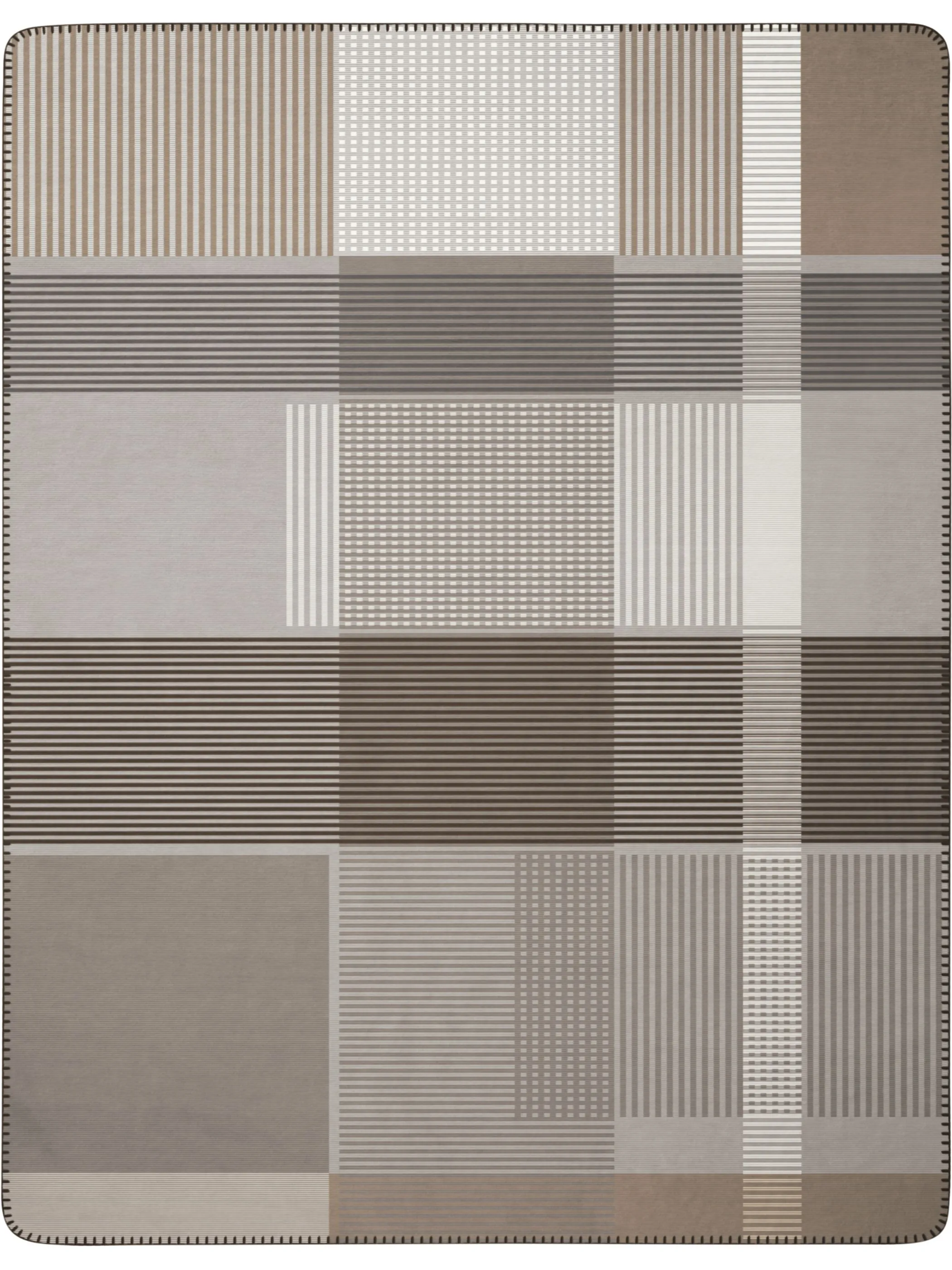 Biederlack Wohndecke Maze stone 150x200 Bunt 916070 BN 1