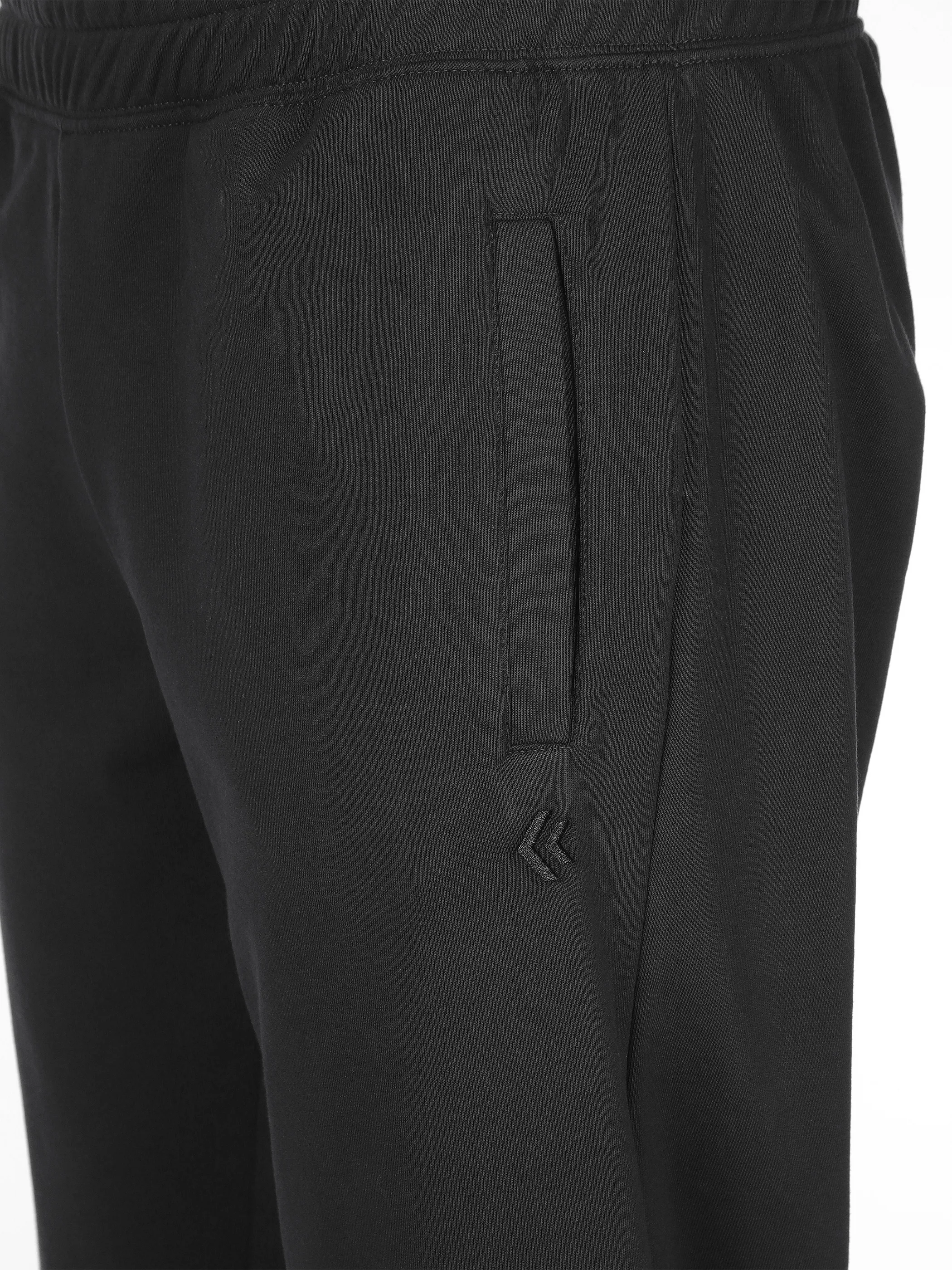 Grinario Sports He-Jogginghose offenes Bein Schwarz 904413 BLACK 4 Grinario Sports He-Jogginghose offenes Bein Schwarz 904413 BLACK 4