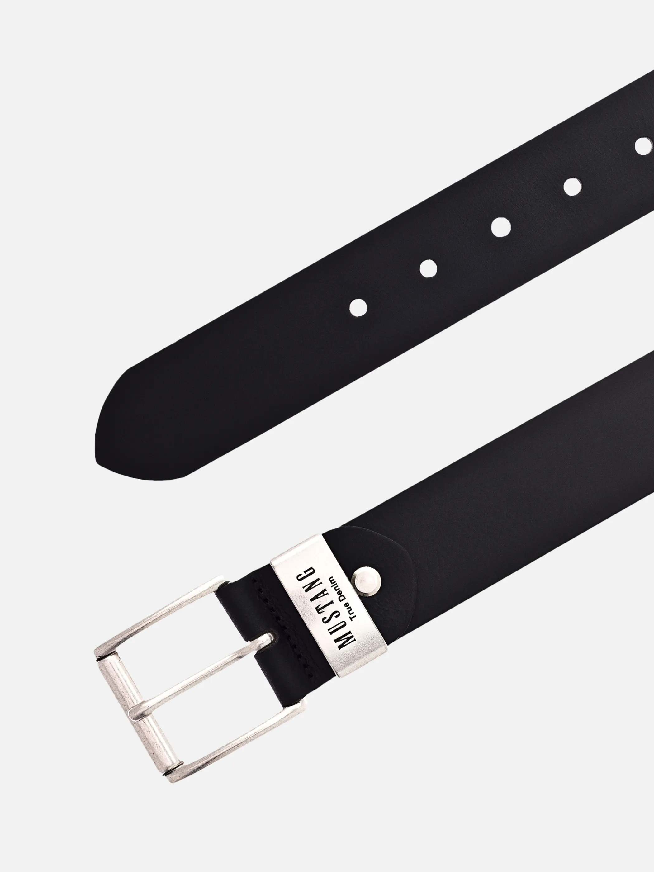 Mustang MG2104R04 40 mm Ledergürtel Q. Schwarz 885642 0790 3 Mustang MG2104R04 40 mm Ledergürtel Q. Schwarz 885642 0790 3