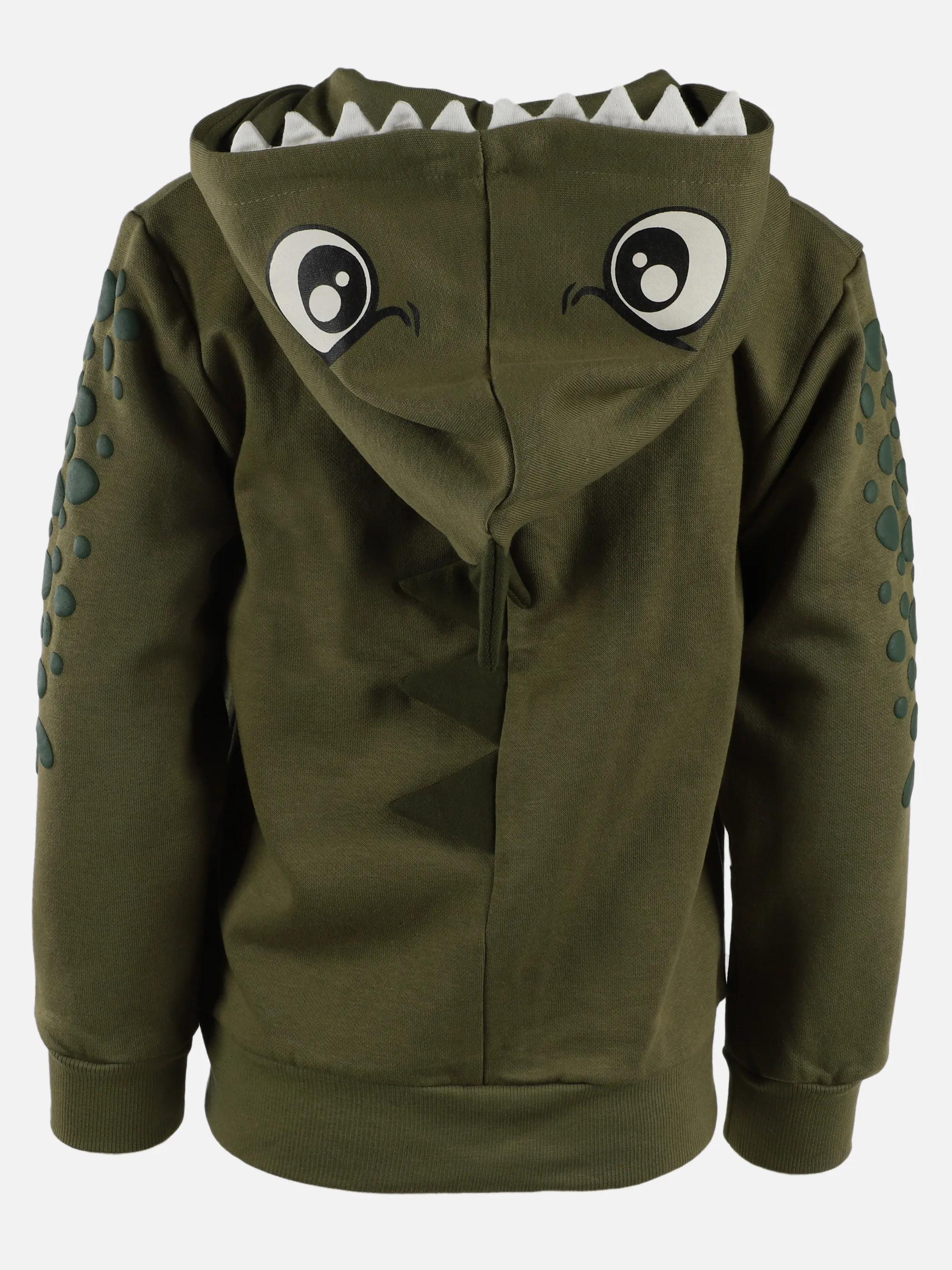 One Way KJ Sweatjacket mit Dino Print in grün Grün 913510 GRÜN 2