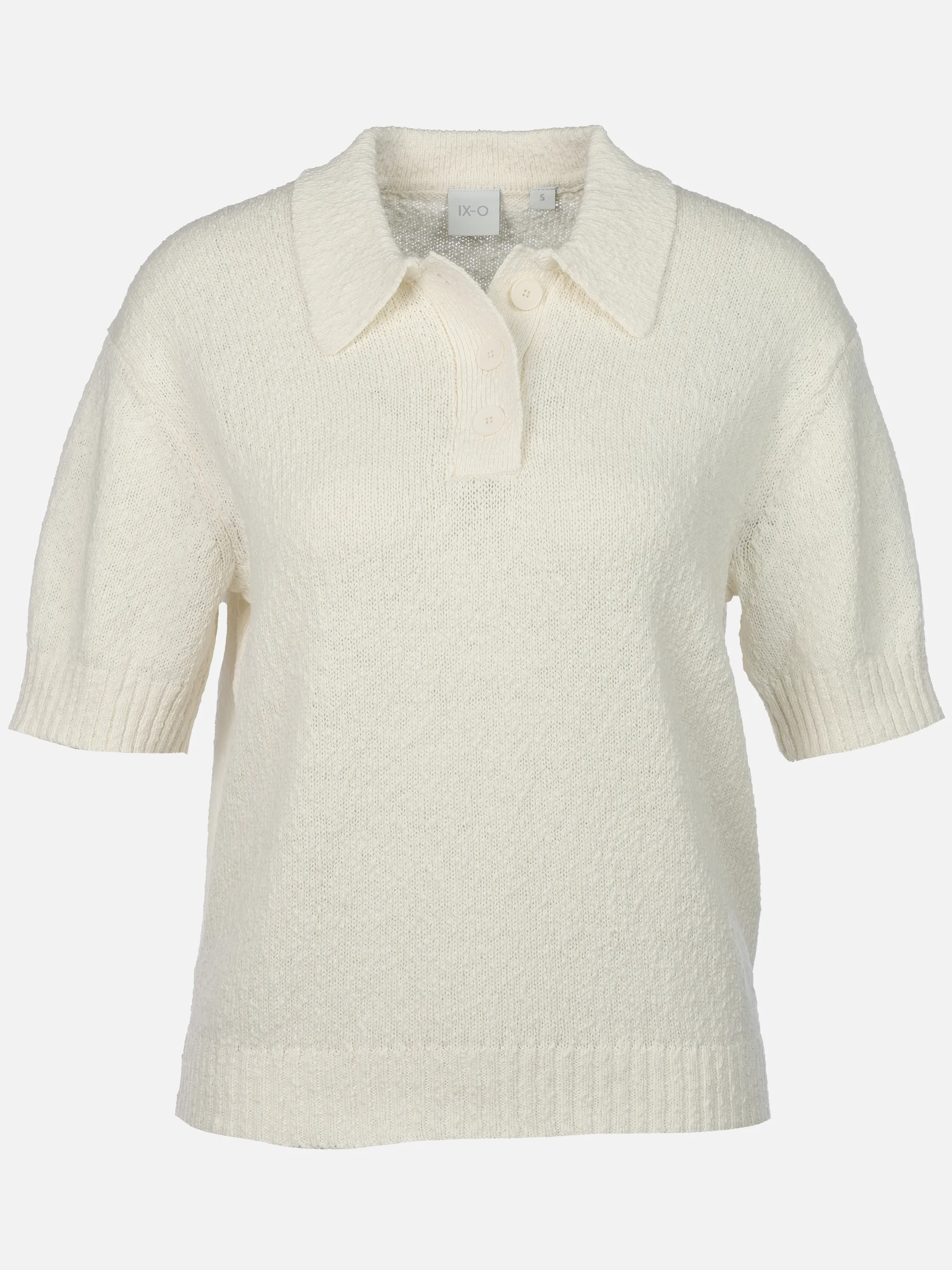 IX-O D96043M91002AAWG YF Da-Strick Poloshirt Weiß 925934 22000 1