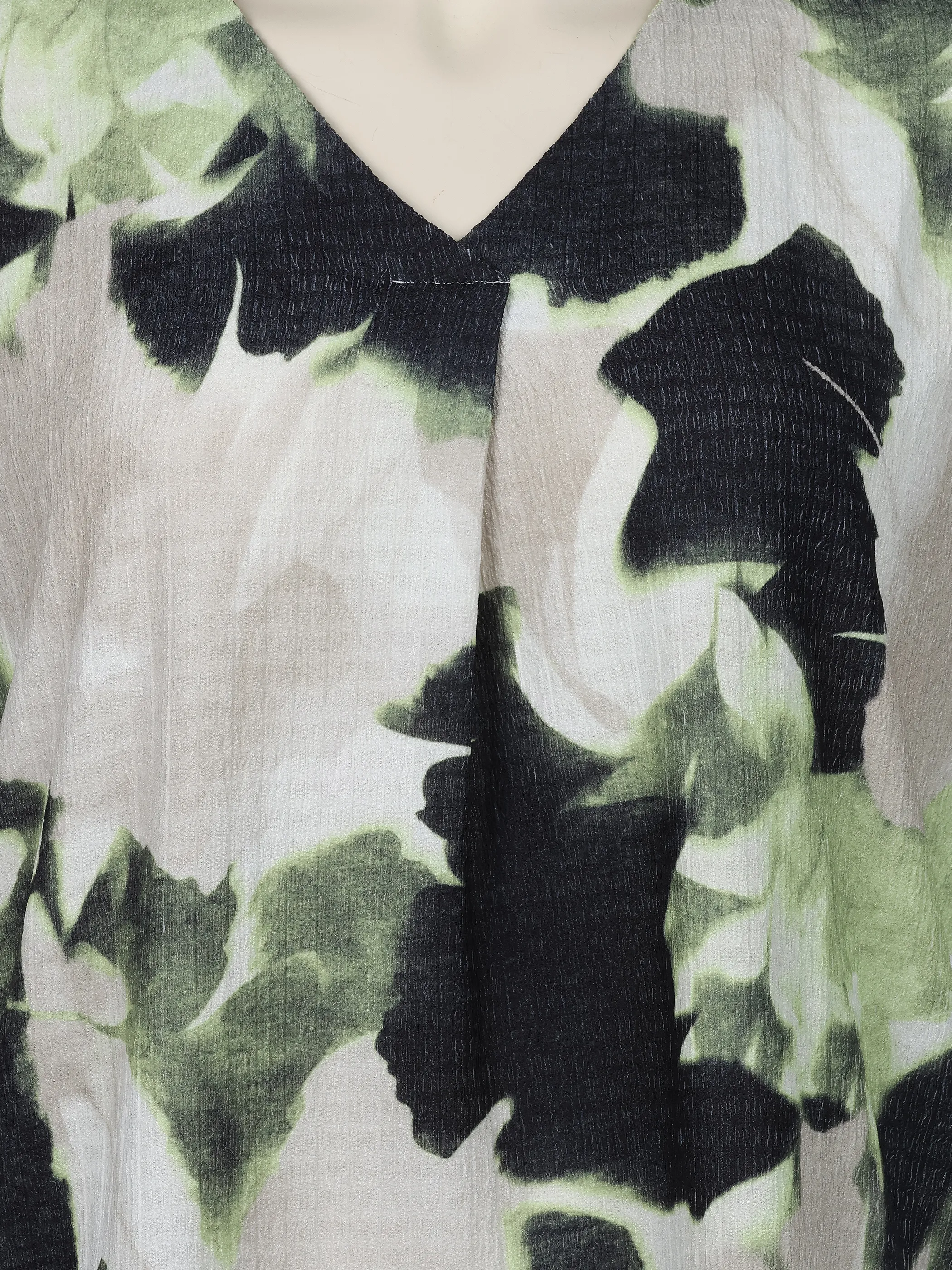 Sonja Blank Da-gr.Gr. Crinkle-Shirt Schwarz 924842 SW 3