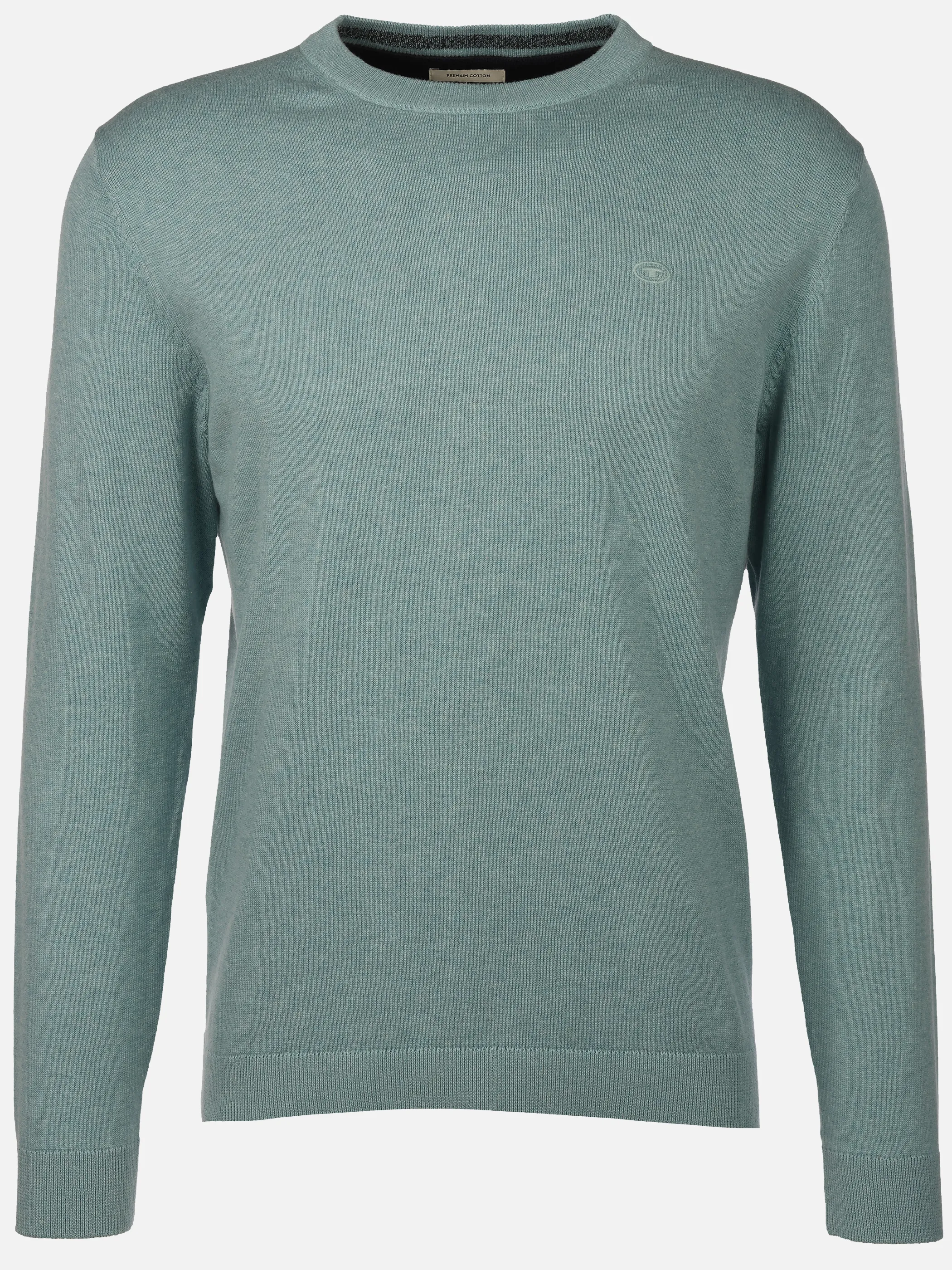 Tom Tailor 1039805 NOS basic crewneck knit Blau 898460 39104 1