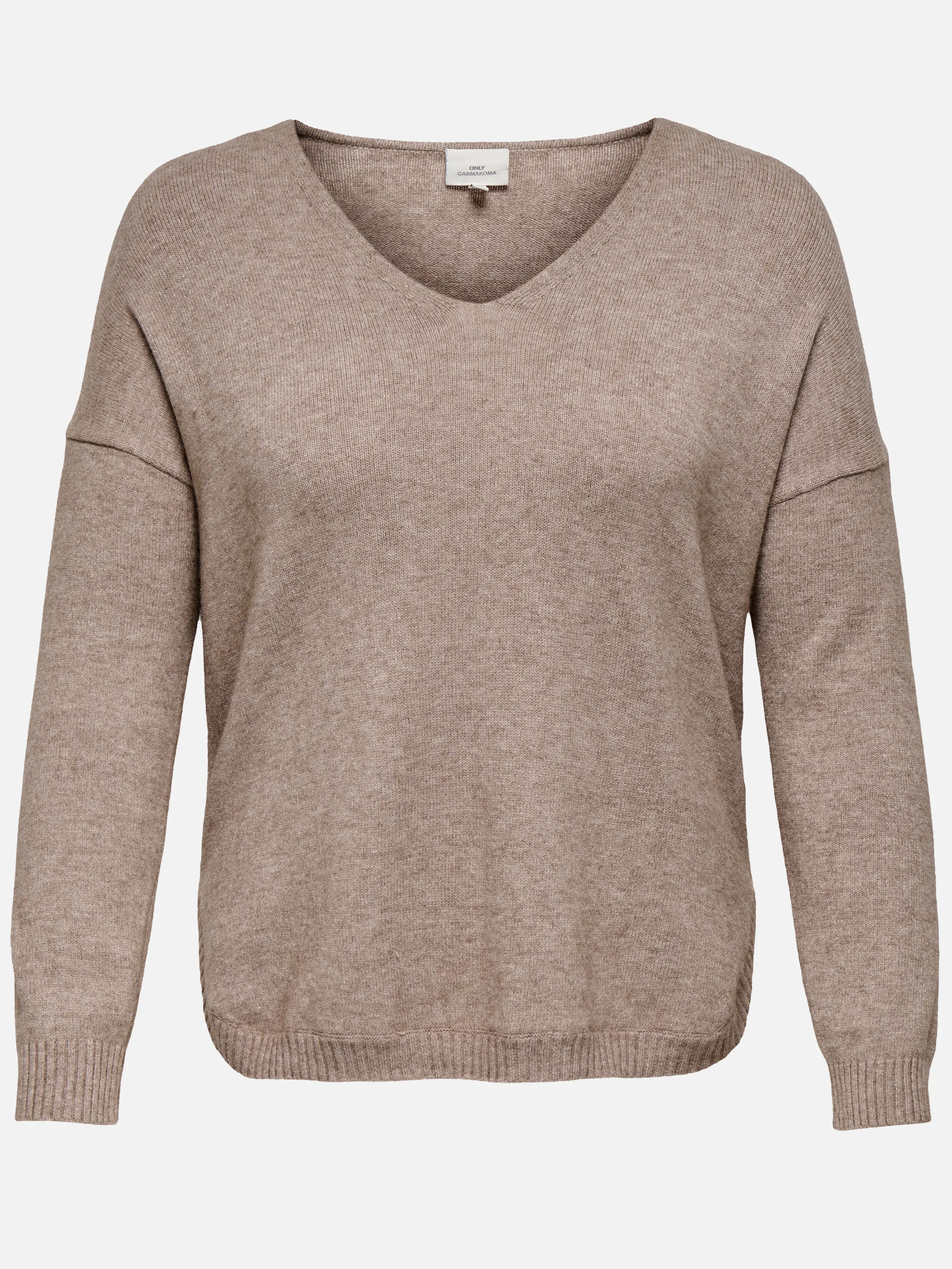 Only Carmakoma 15267202 CARMARGARETA LS PULLO Braun 866812 180069001 1 Only Carmakoma 15267202 CARMARGARETA LS PULLO Braun 866812 180069001 1
