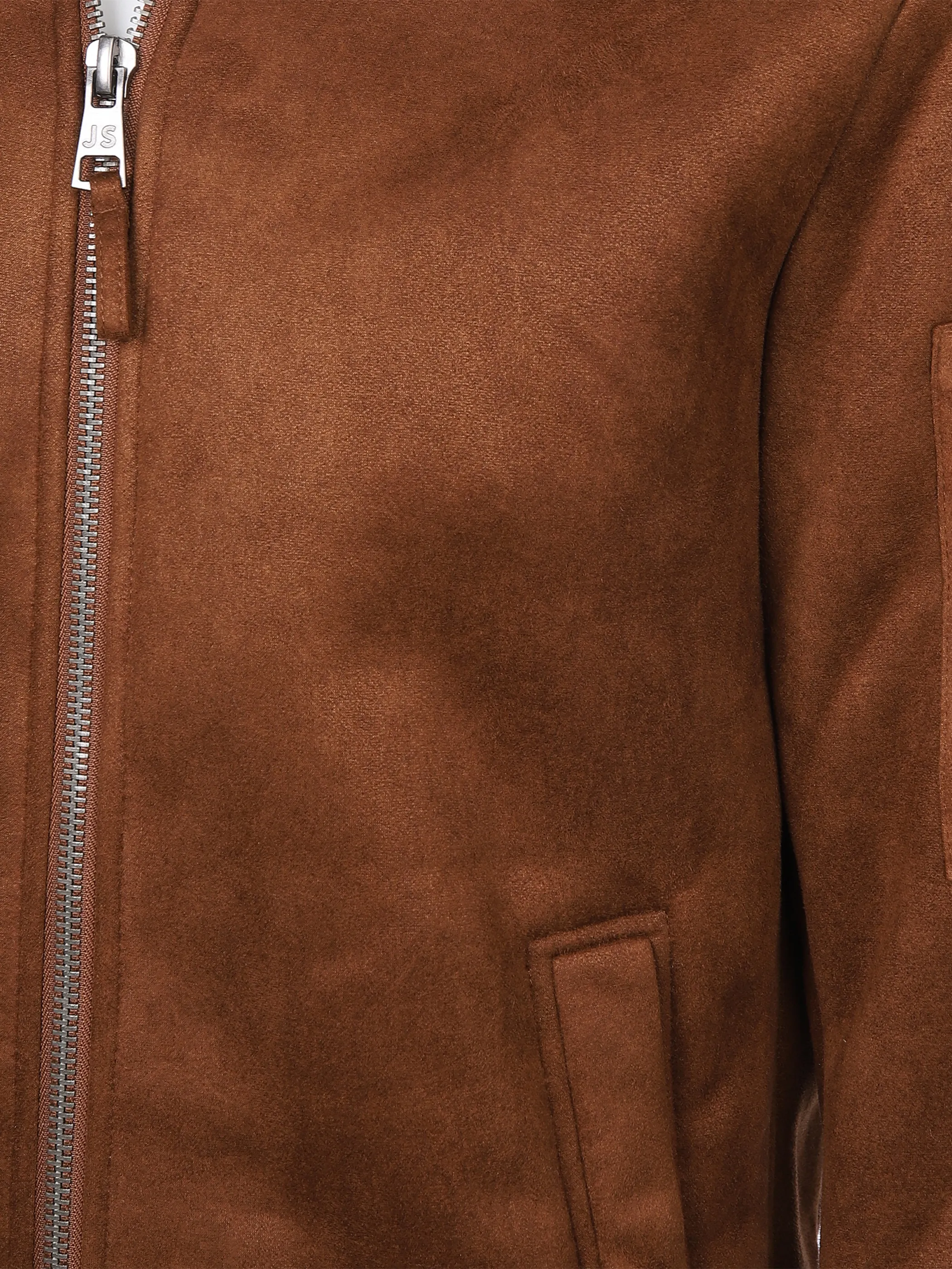 Jim Spencer He. PU-Fliegerblouson Braun 865188 COGNAC/BEG 3 Jim Spencer He. PU-Fliegerblouson Braun 865188 COGNAC/BEG 3