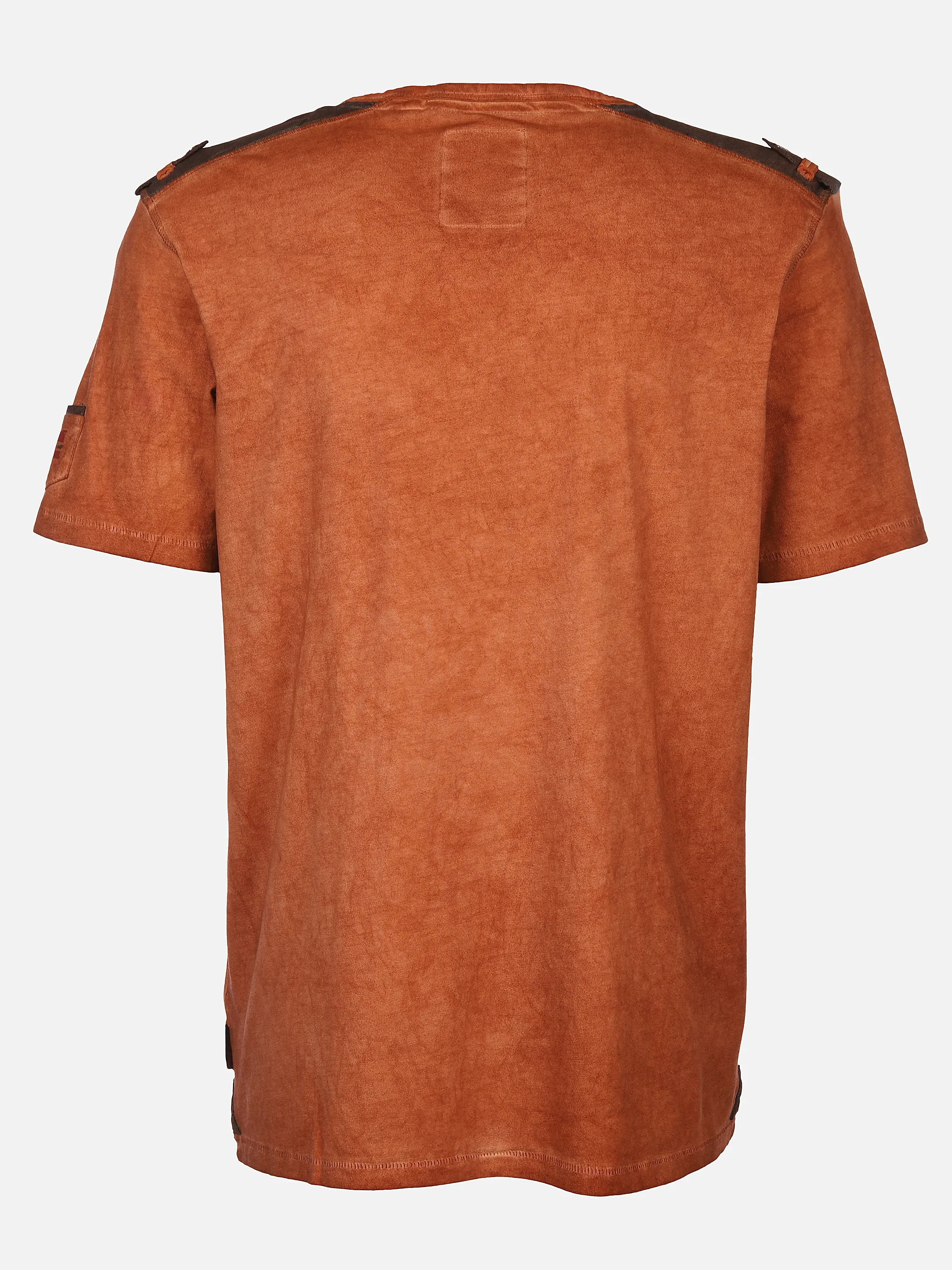 Southern Territory He. Henleyshirt 1/2 Arm print Orange 894391 ORANGE 2 Southern Territory He. Henleyshirt 1/2 Arm print Orange 894391 ORANGE 2