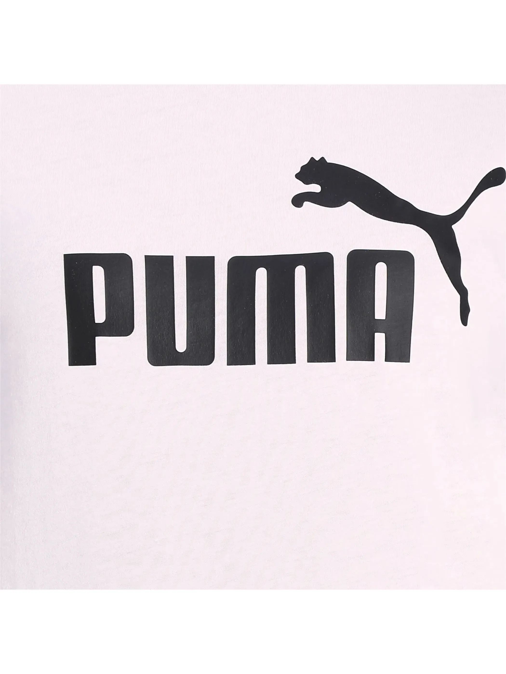 Puma 586774 Da-T-Shirt, Logo Weiß 856649 0002 3